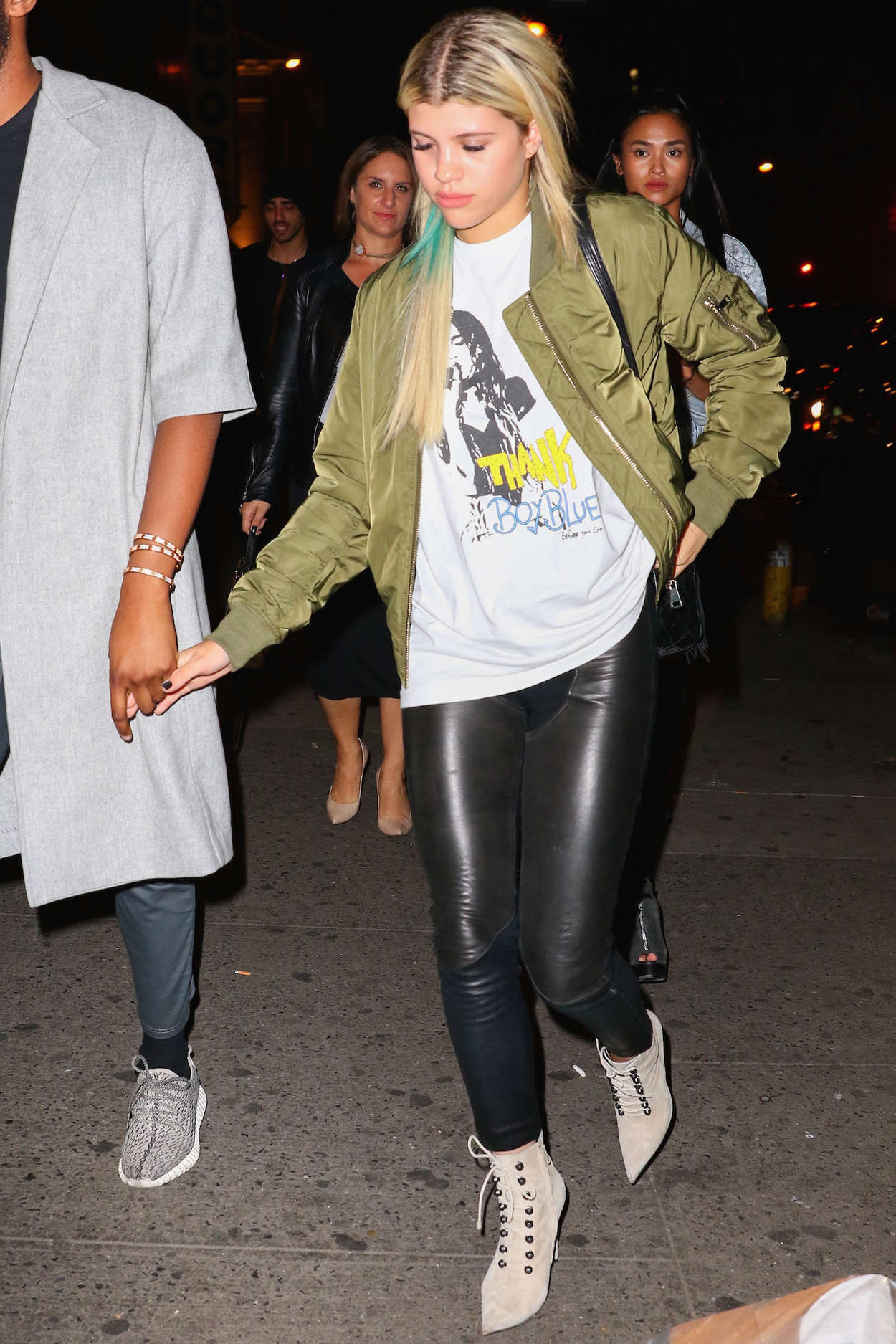 Sofia Richie arriving at Up & Down