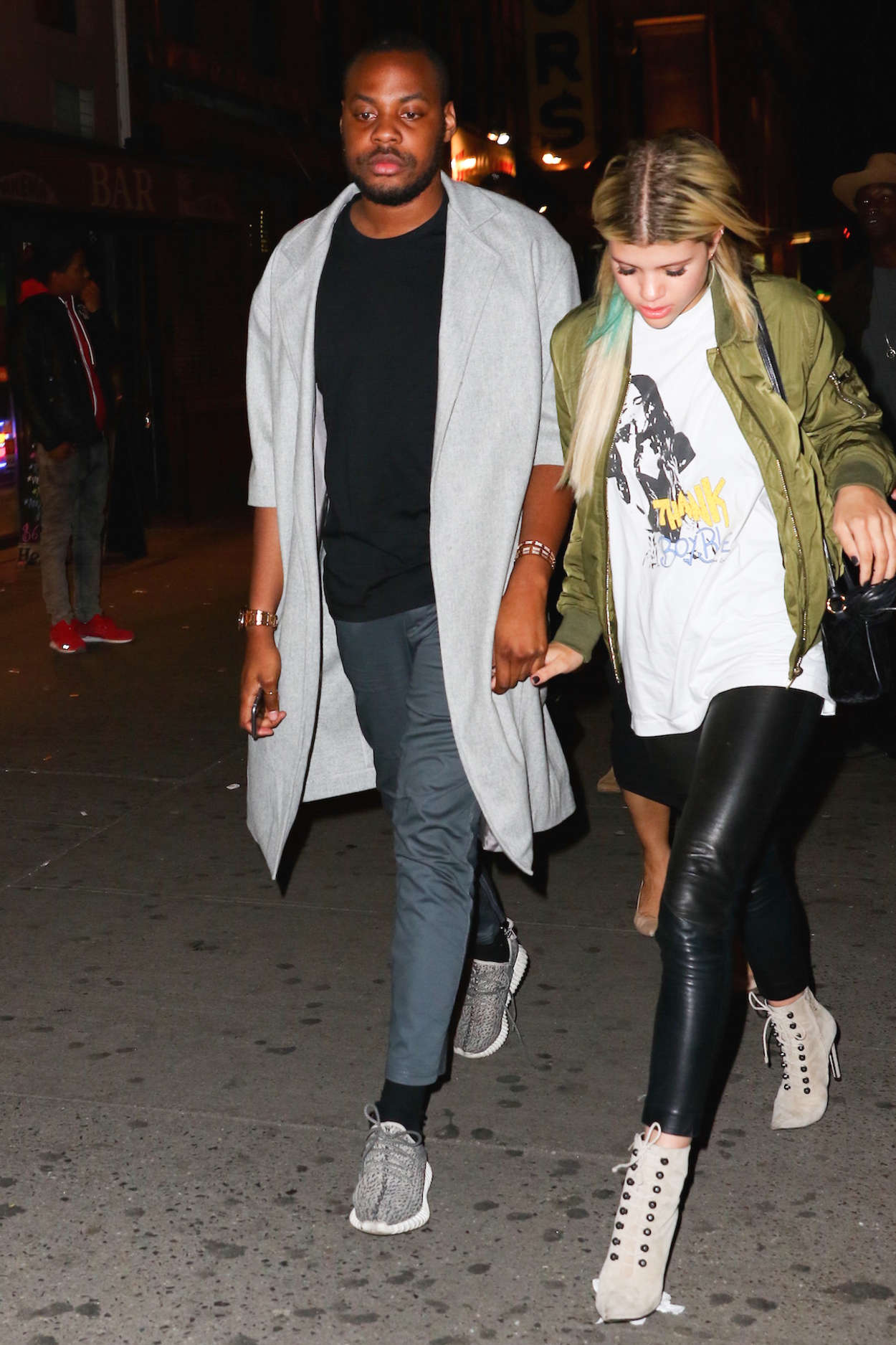 Sofia Richie arriving at Up & Down