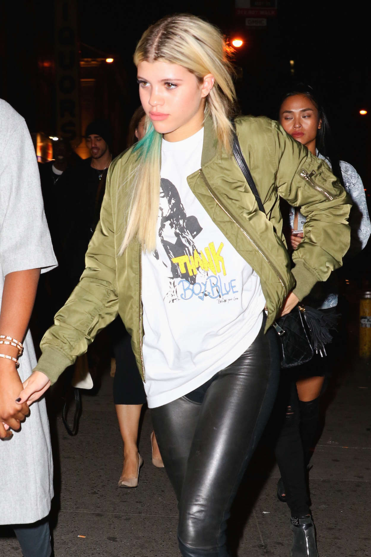 Sofia Richie arriving at Up & Down