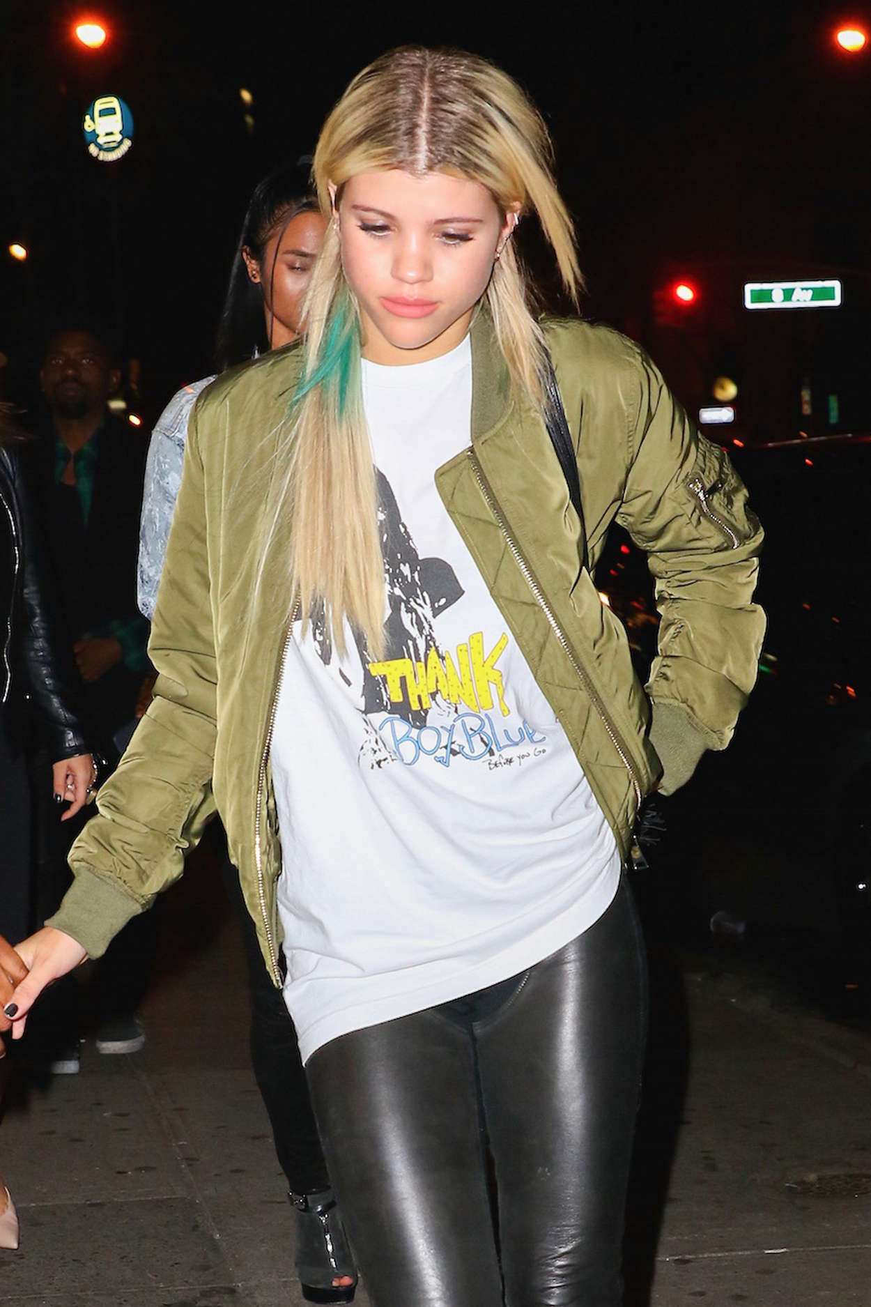 Sofia Richie arriving at Up & Down