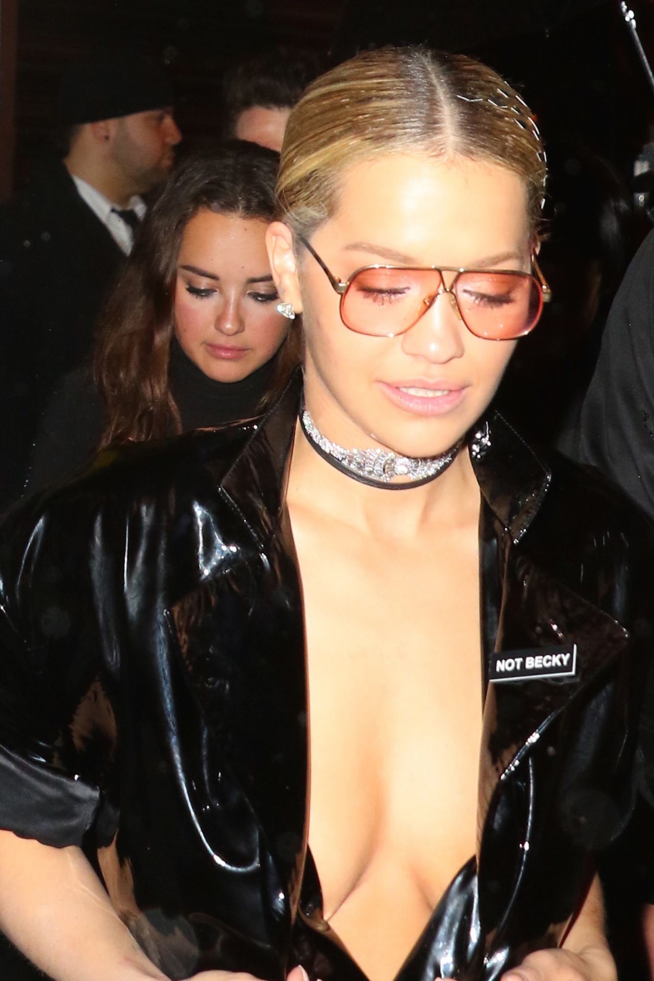 Rita Ora arriving for a 2016 Met Gala after party