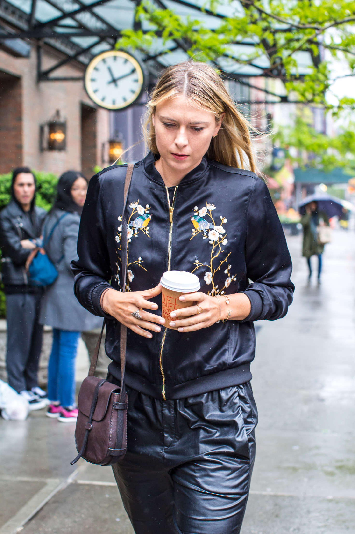 Maria Sharapova leaves Her Hotel in NYC