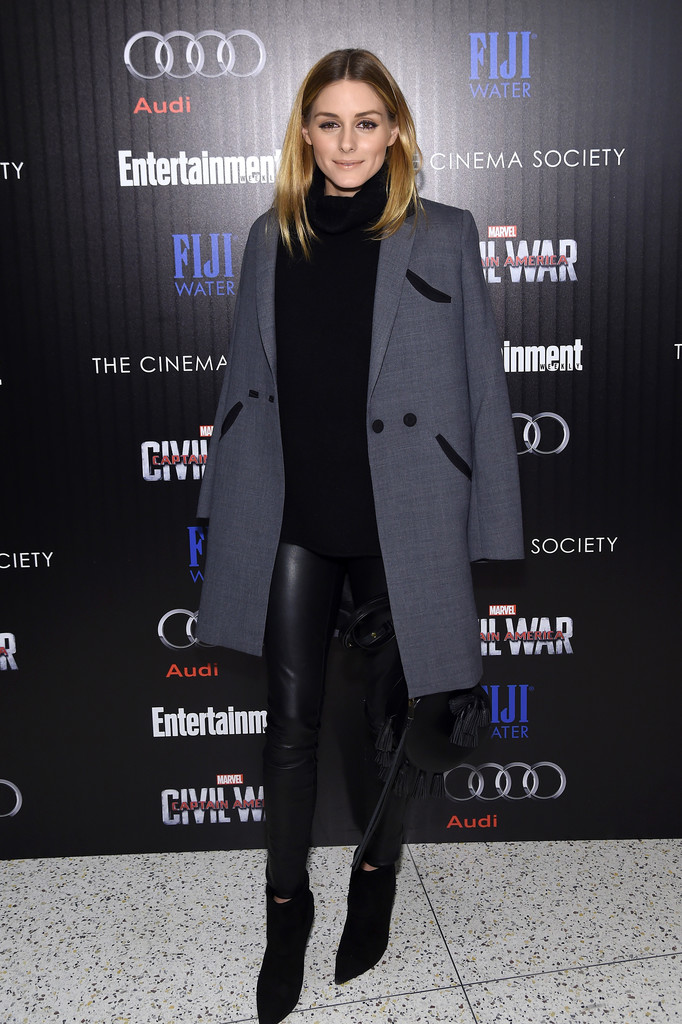Olivia Palermo attends the screening of Captain America Civil War