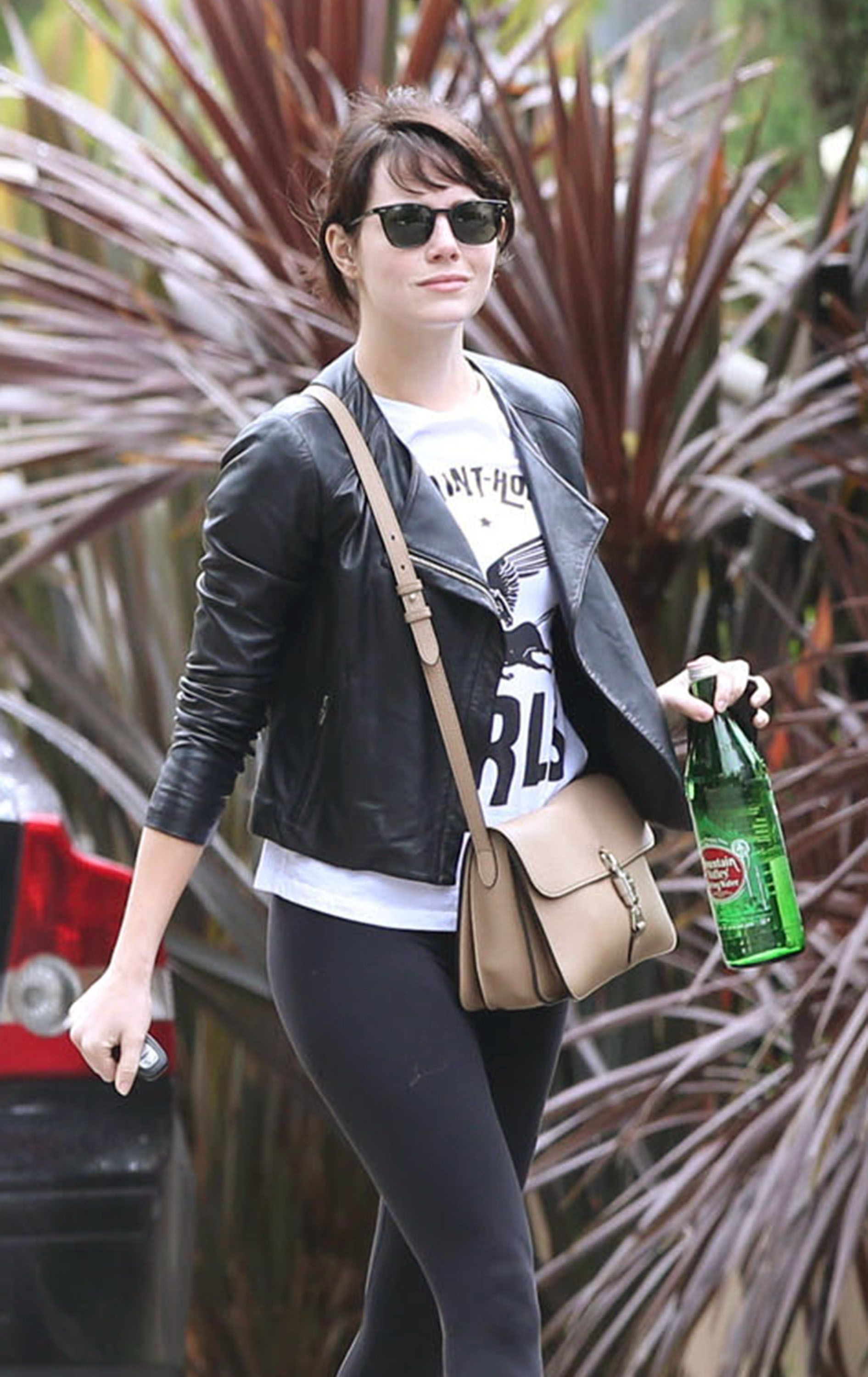 Emma Stone out in LA