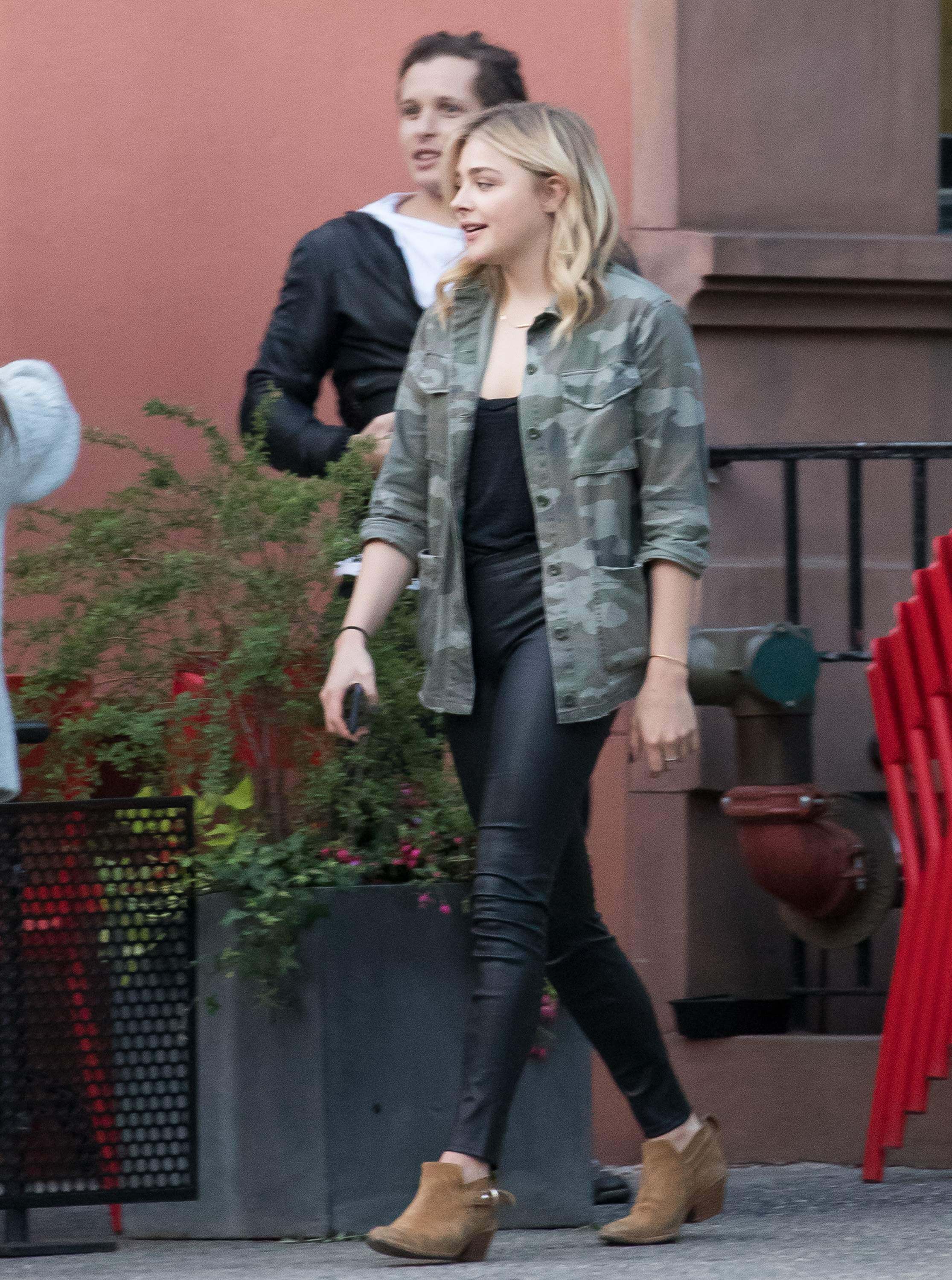 Chloe Moretz out and about in SoHo