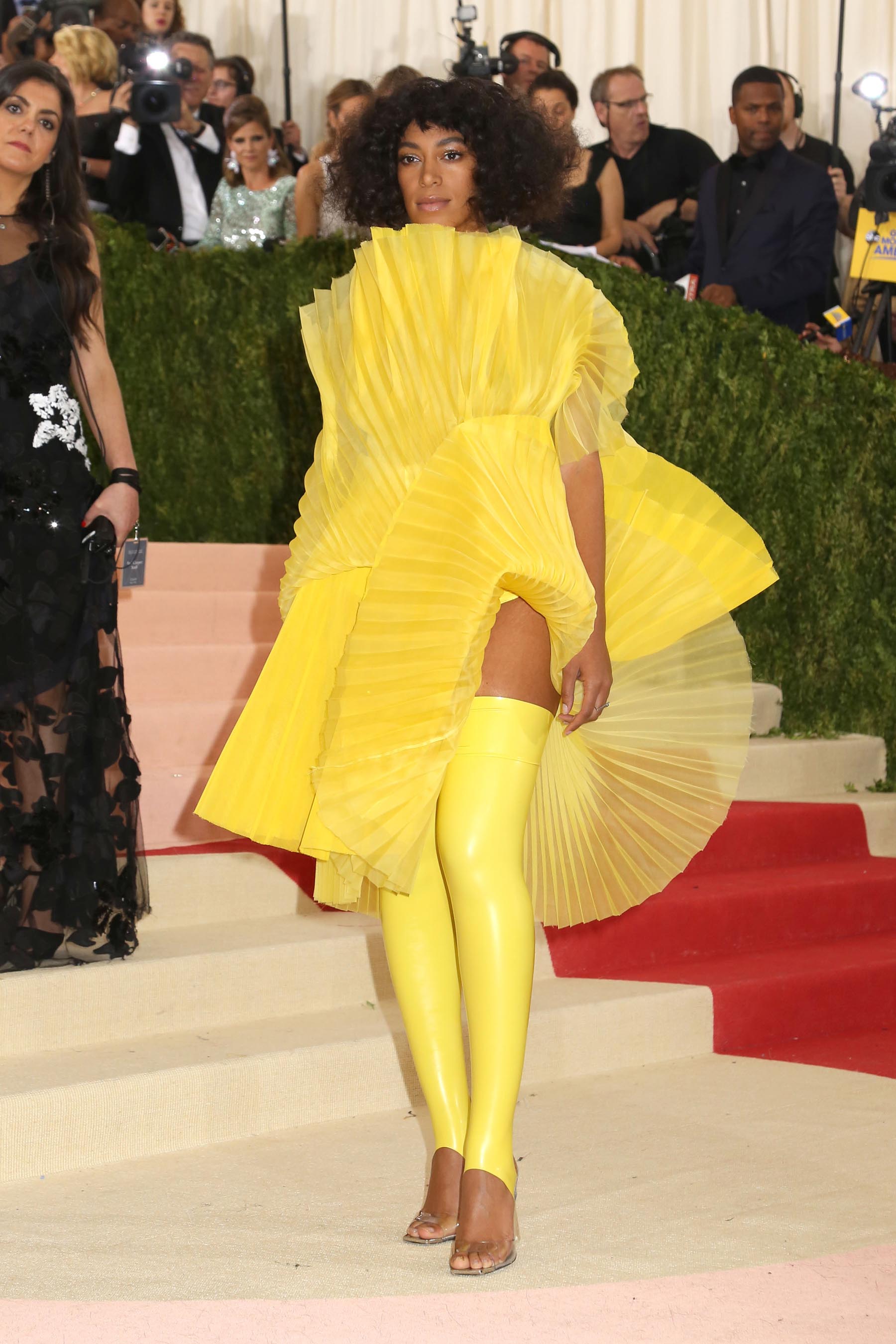 Solange Knowles attends Costume Institute Met Gala