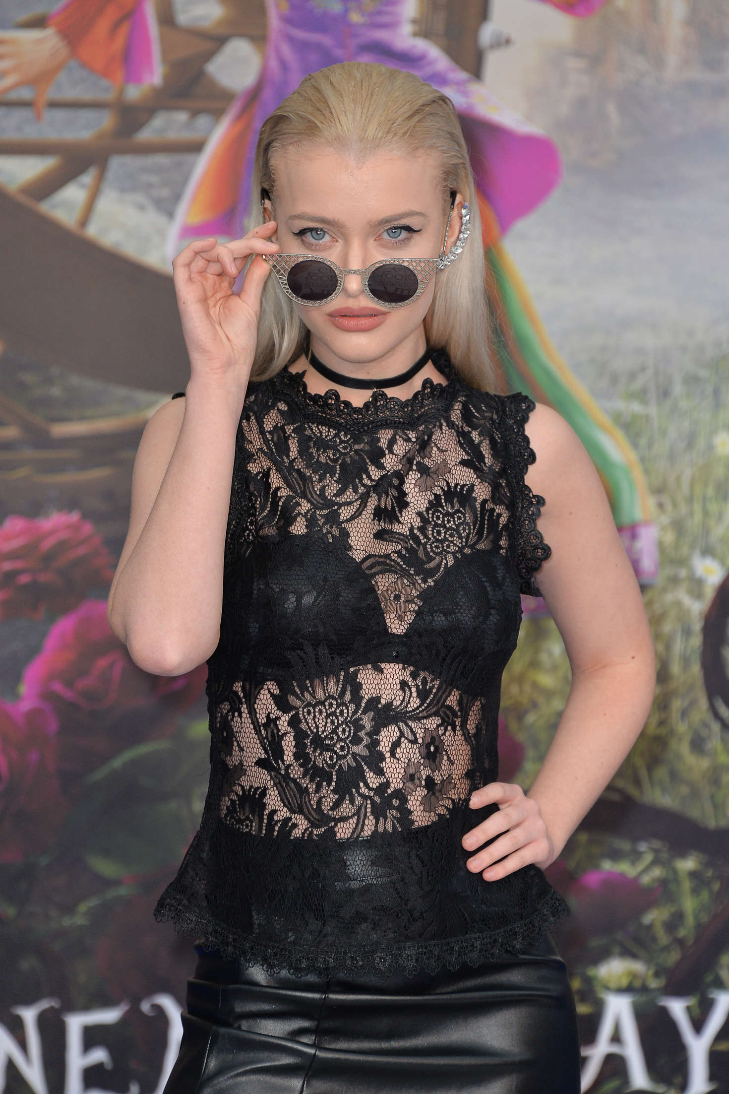 Alice Chater attends Alice Through The Looking Glass Premiere