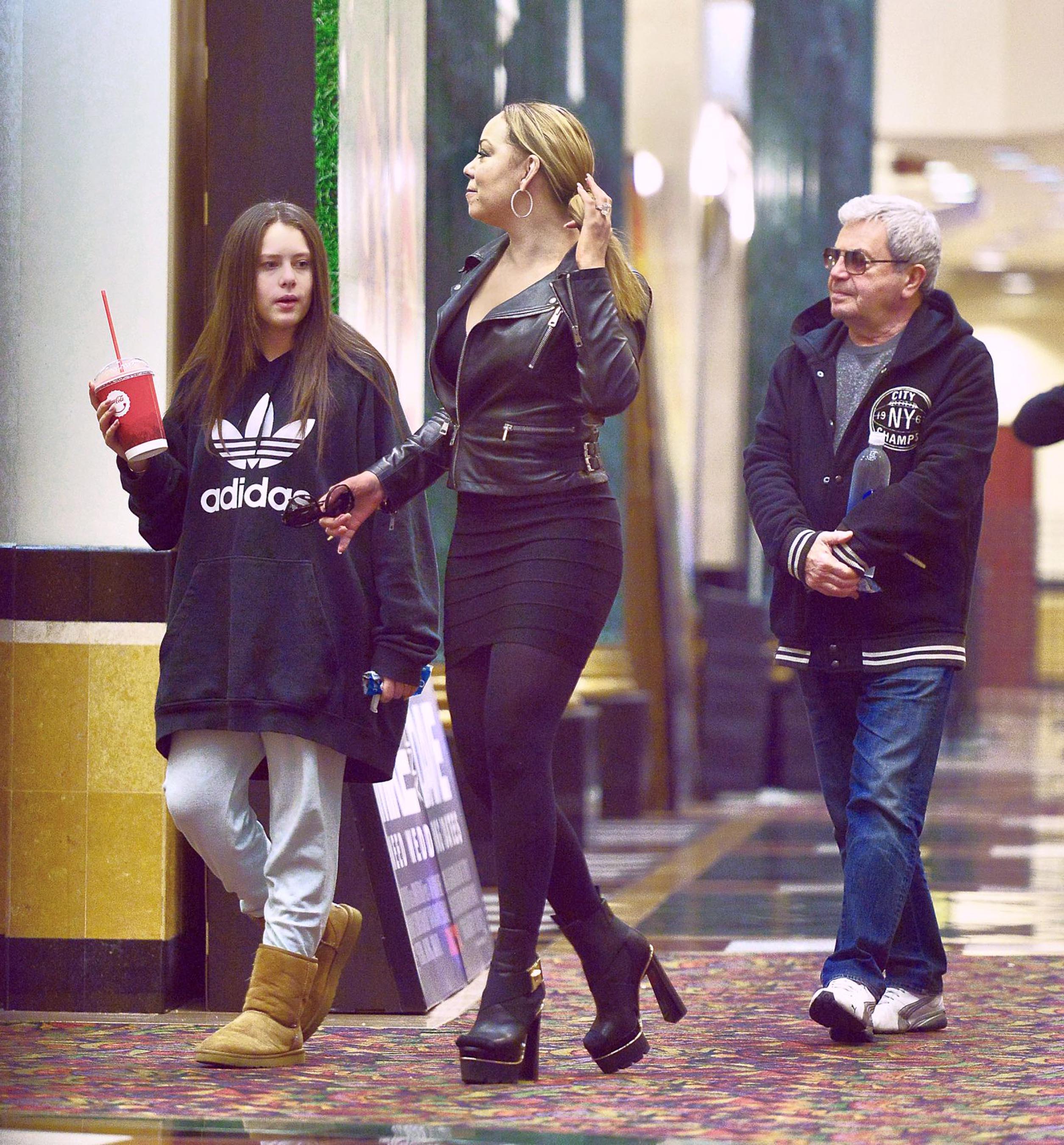 Mariah Carey at the movies in LA