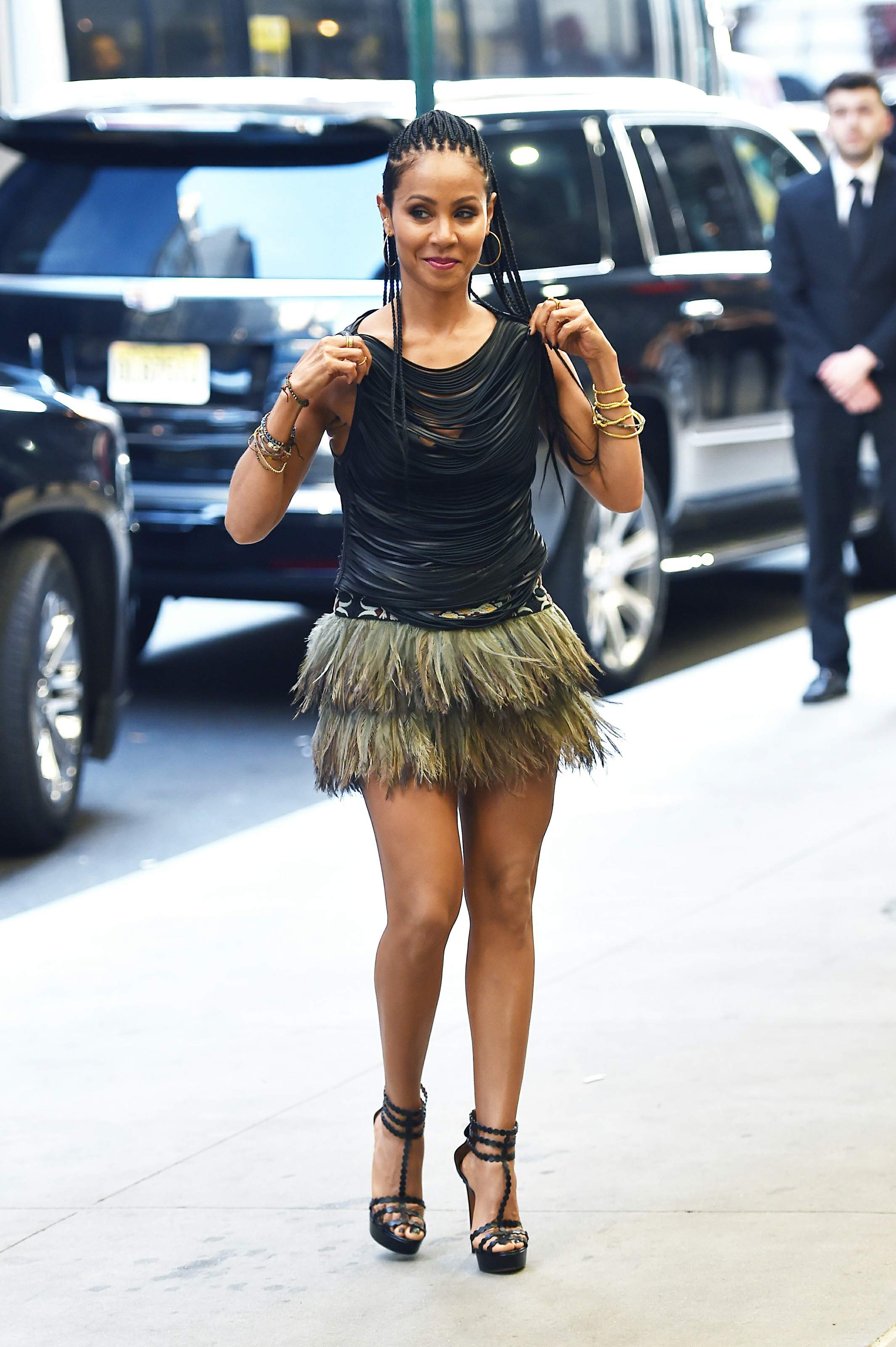 Jada Pinkett Smith steps out in Manhattan