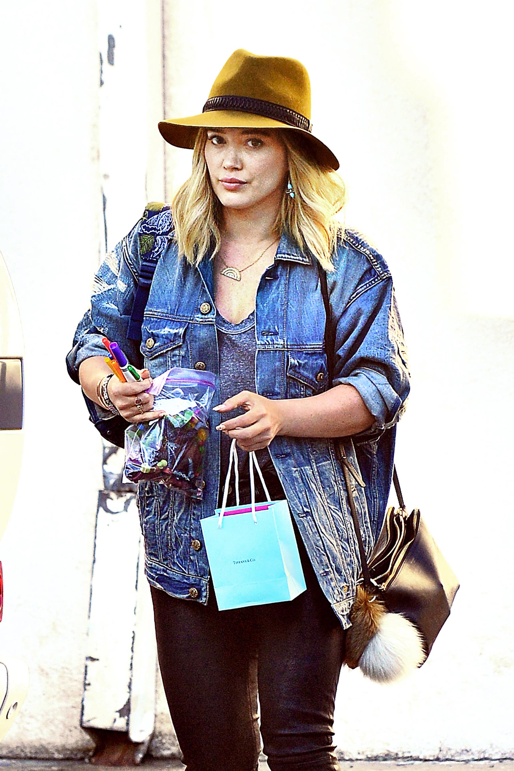 Hilary Duff out shopping in Studio City