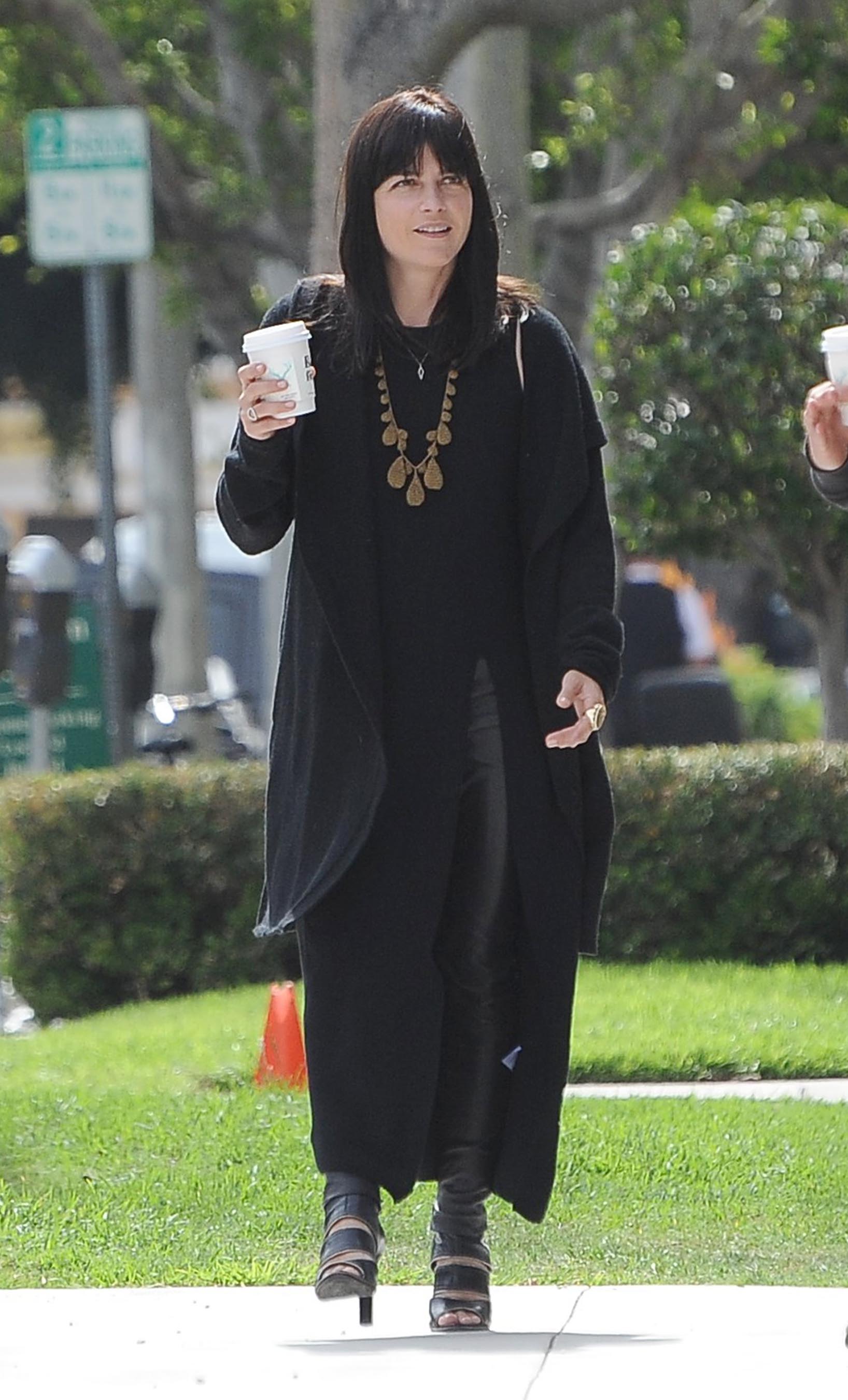 Selma Blair out in LA