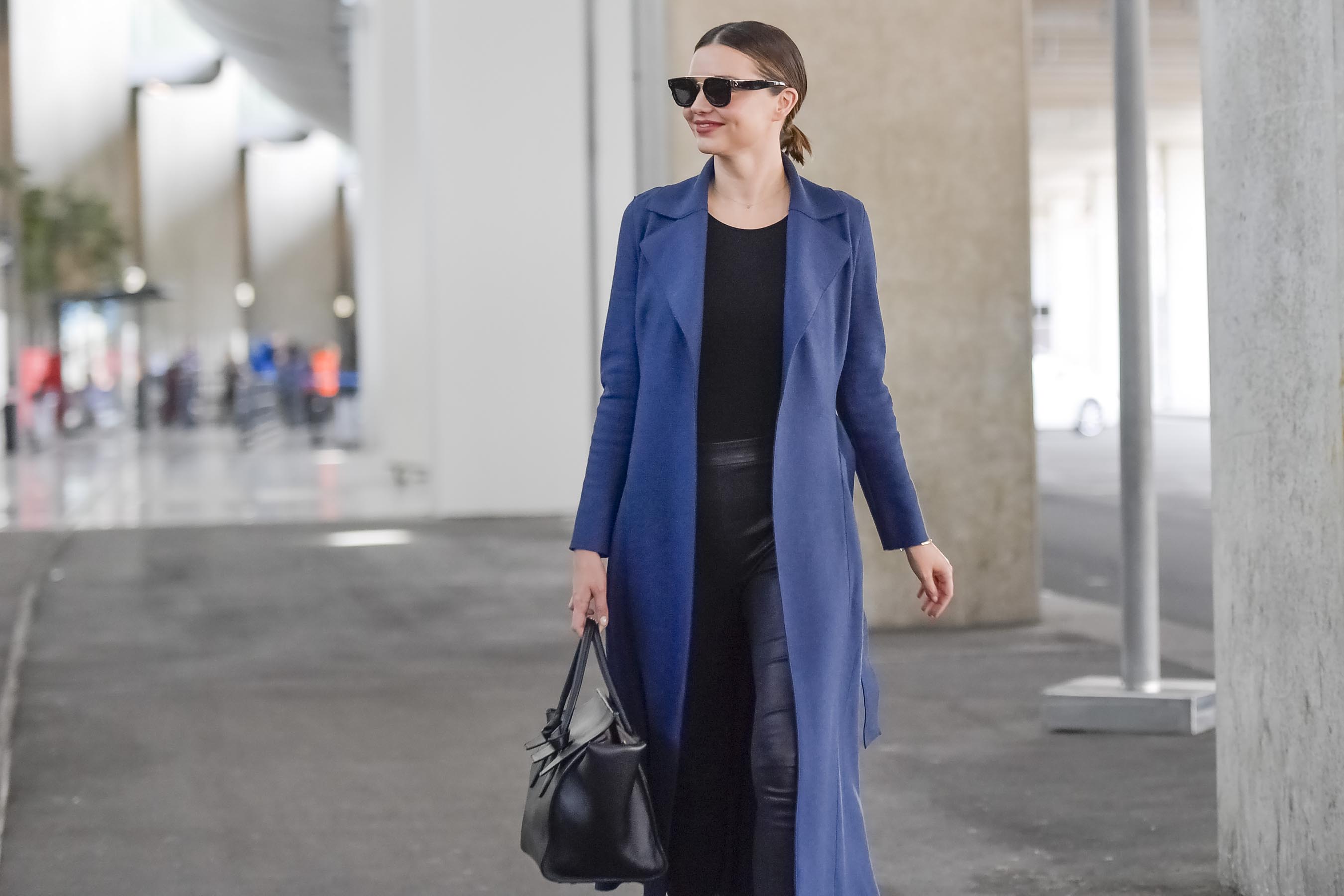 Miranda Kerr at LAX & Charles de Gaulle Airport