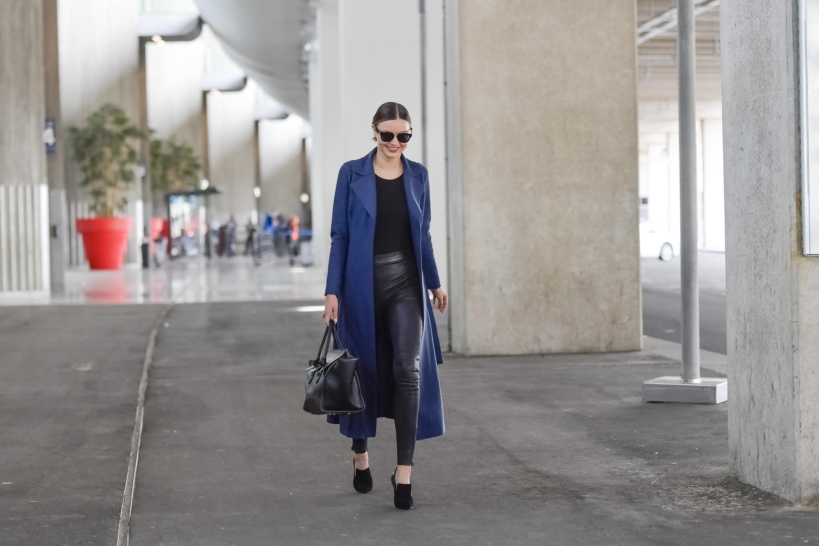 Miranda Kerr at LAX & Charles de Gaulle Airport