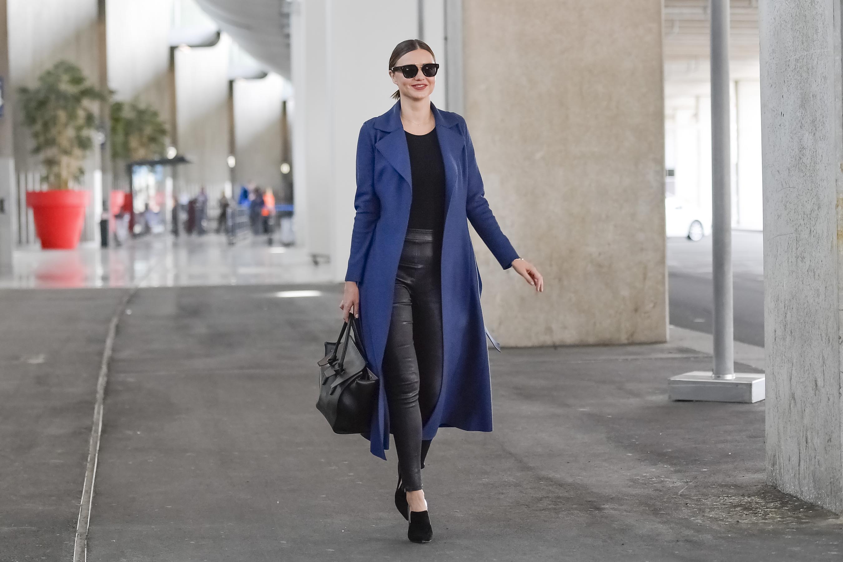 Miranda Kerr at LAX & Charles de Gaulle Airport