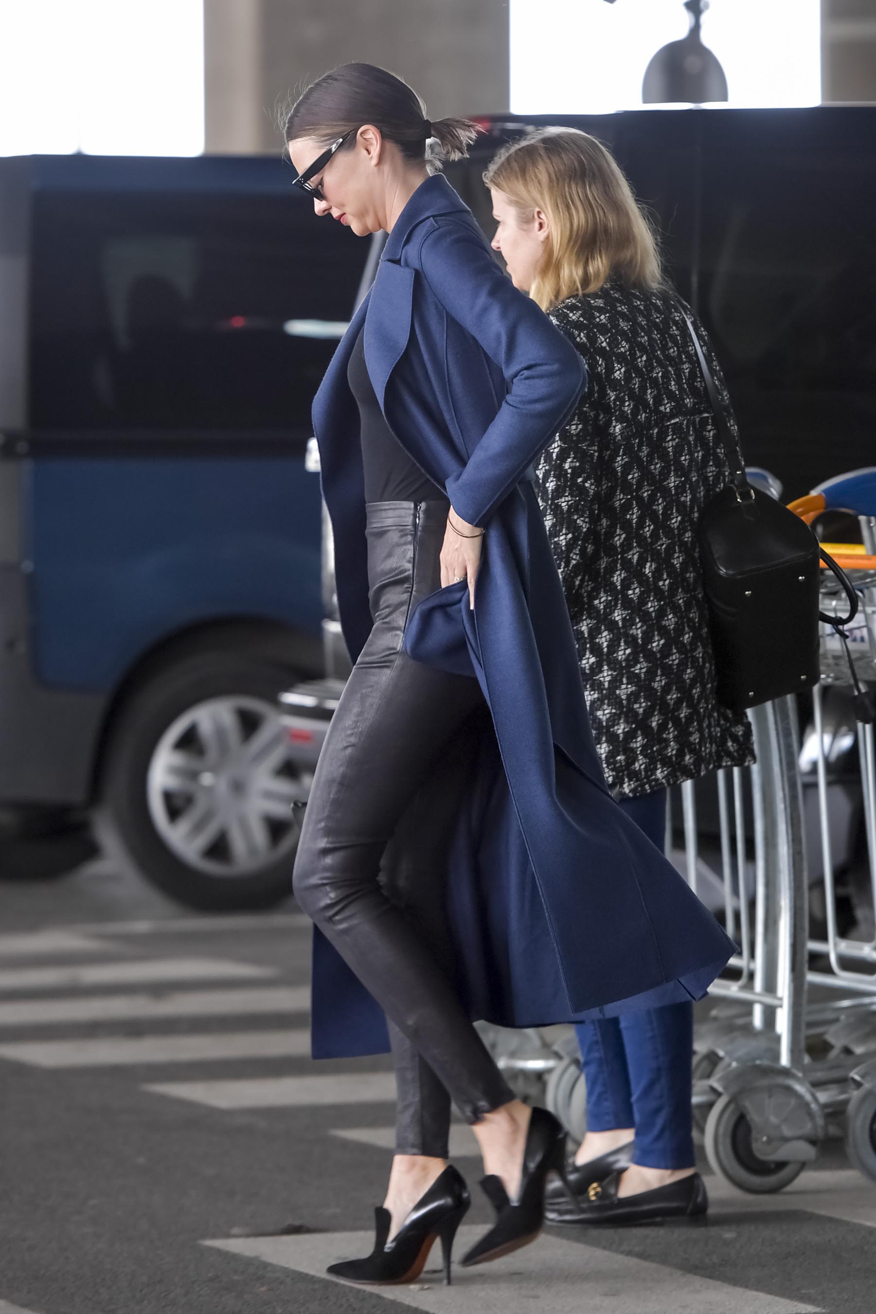 Miranda Kerr at LAX & Charles de Gaulle Airport