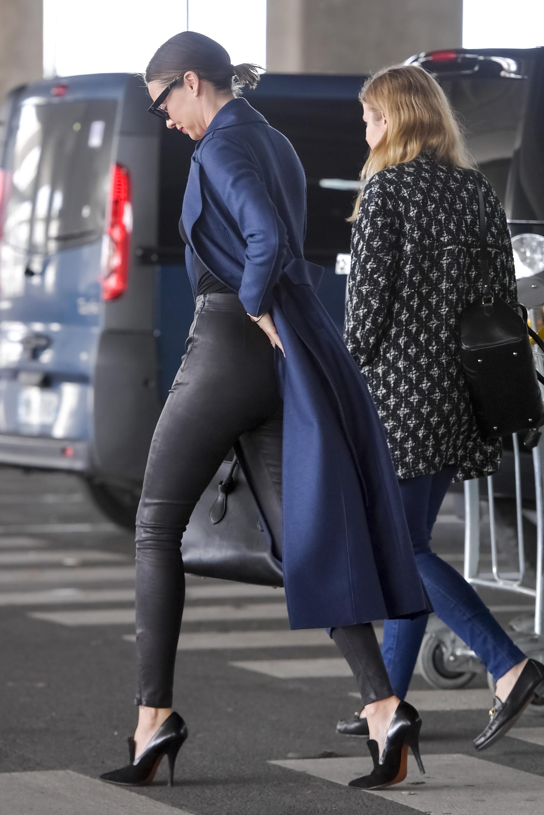 Miranda Kerr at LAX & Charles de Gaulle Airport