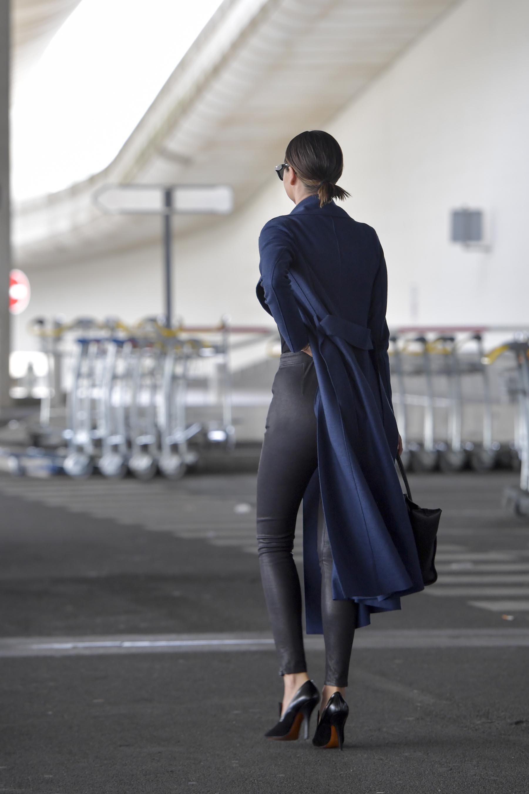 Miranda Kerr at LAX & Charles de Gaulle Airport