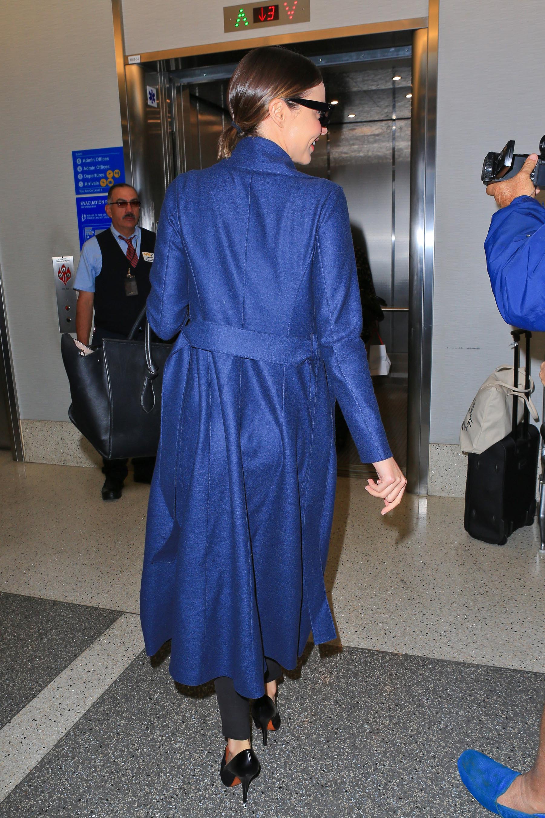 Miranda Kerr at LAX & Charles de Gaulle Airport