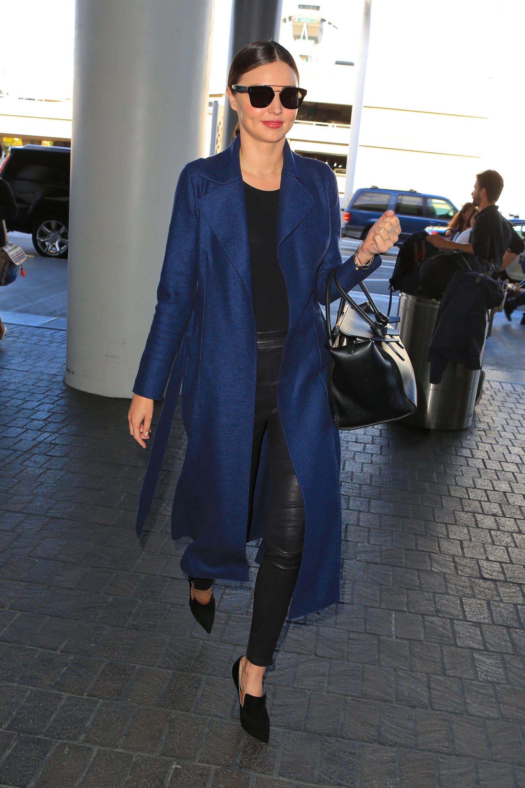 Miranda Kerr at LAX & Charles de Gaulle Airport