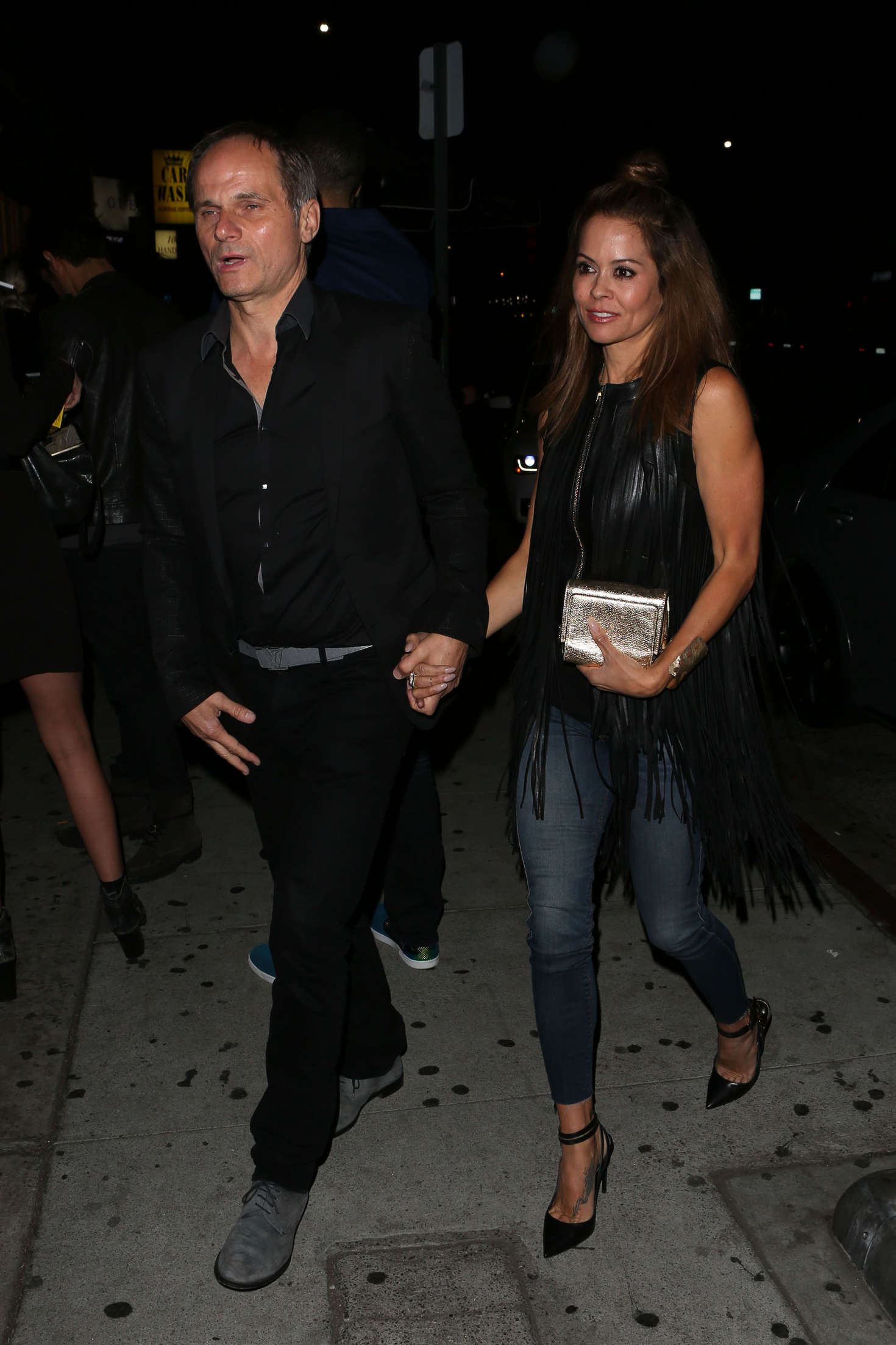 Brooke Burke out at The Nice Guy nightclub