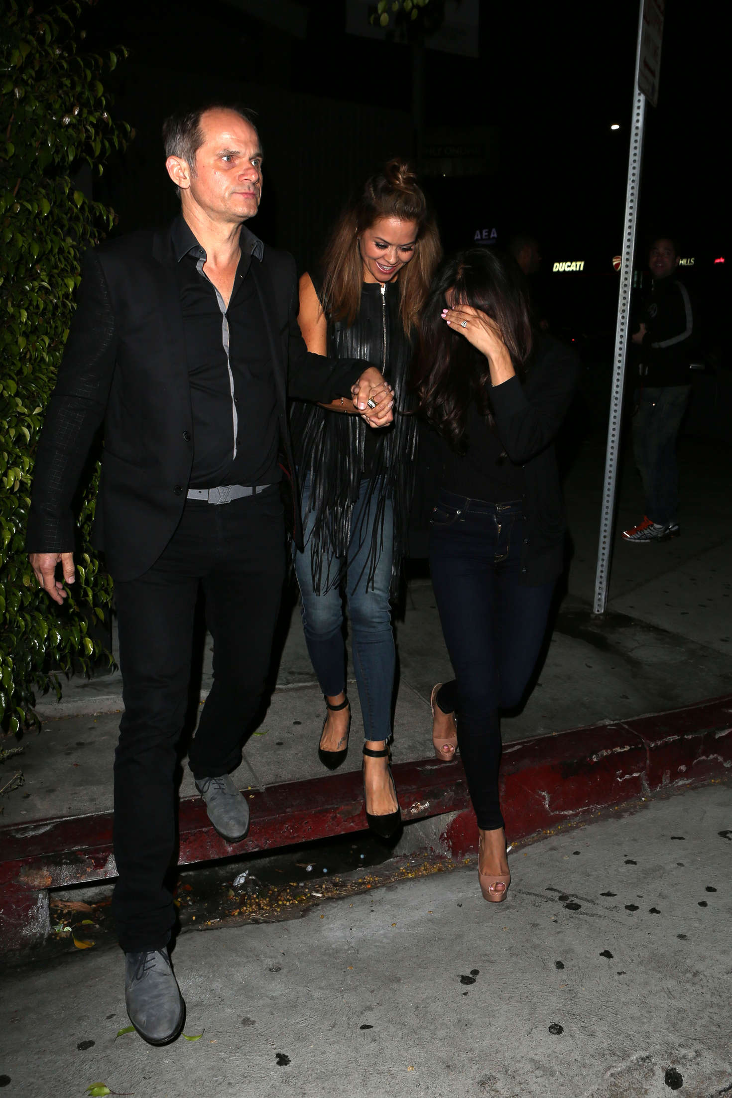 Brooke Burke out at The Nice Guy nightclub