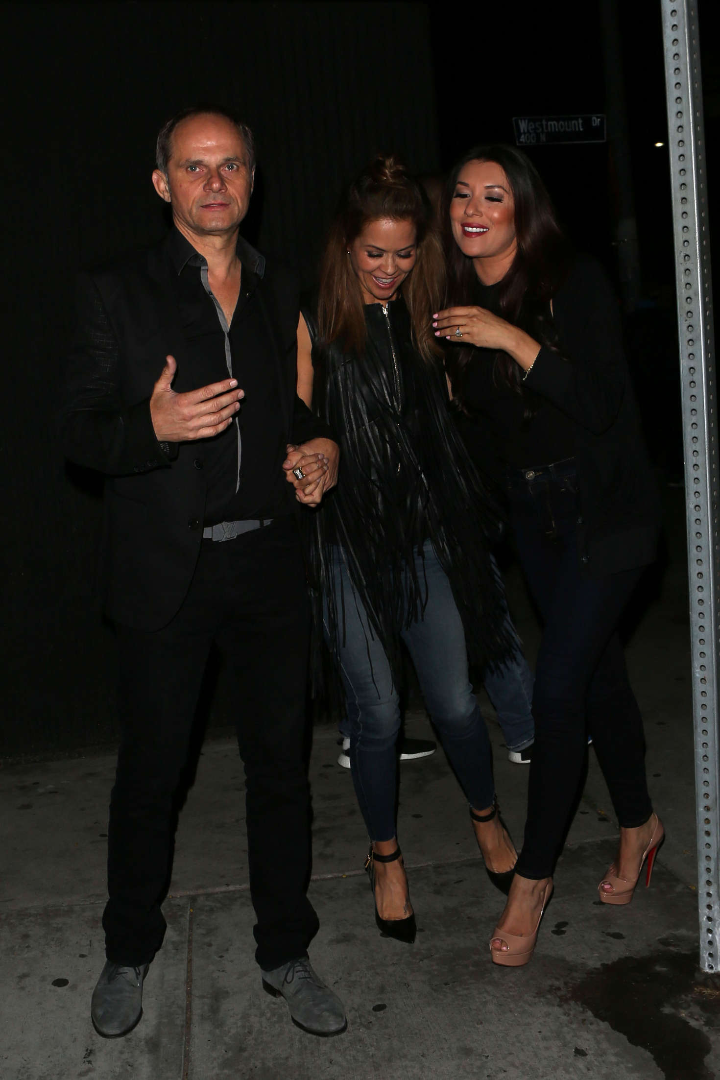 Brooke Burke out at The Nice Guy nightclub