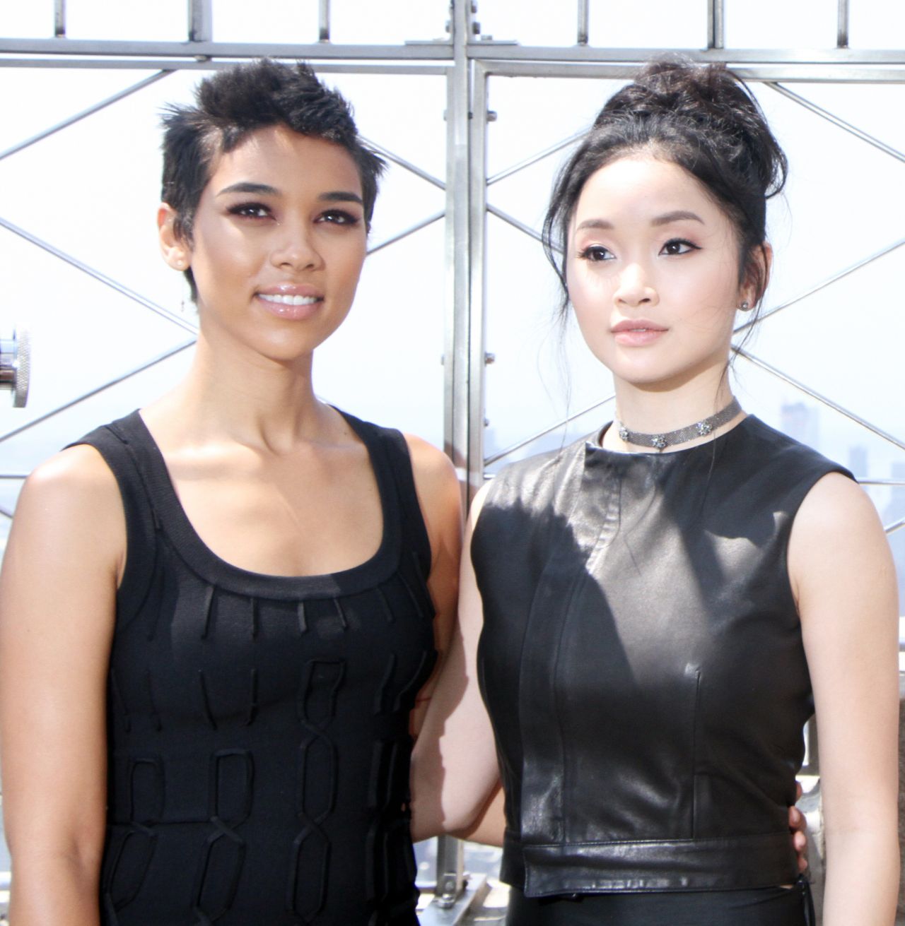 Lana Condor and X-Men Apocalypse Visits Empire State Building