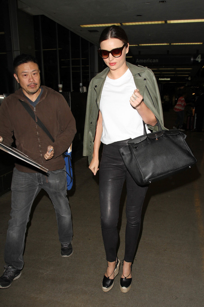 Miranda Kerr at JFK Airport