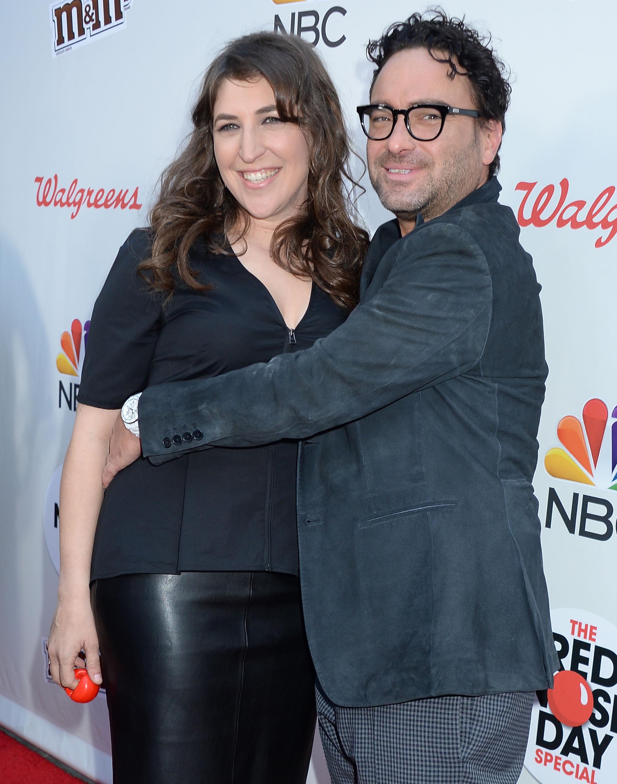 Mayim Bialik attends NBC Red Nose Day Special