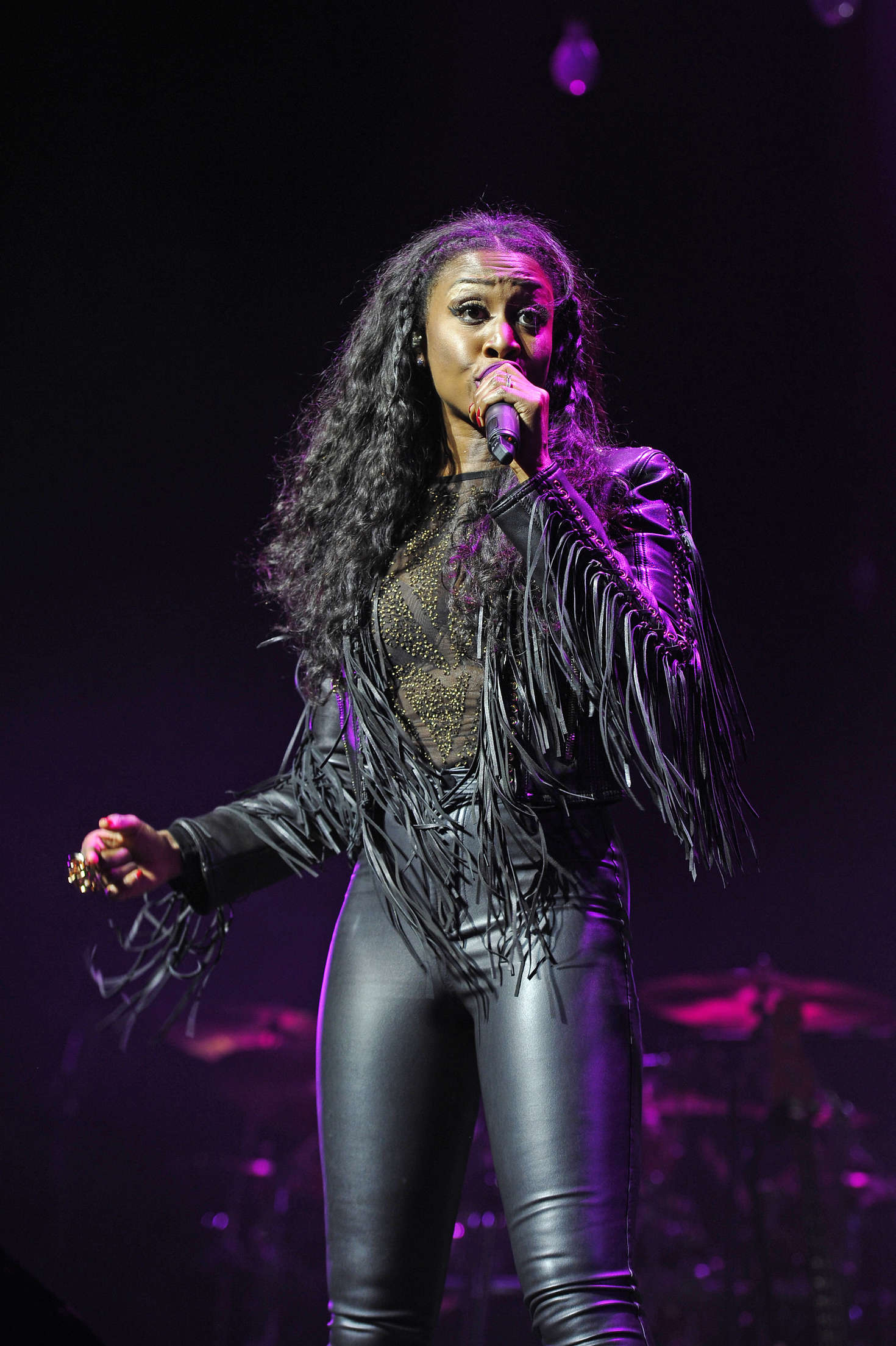 Beverley Knight performing at The Palladium