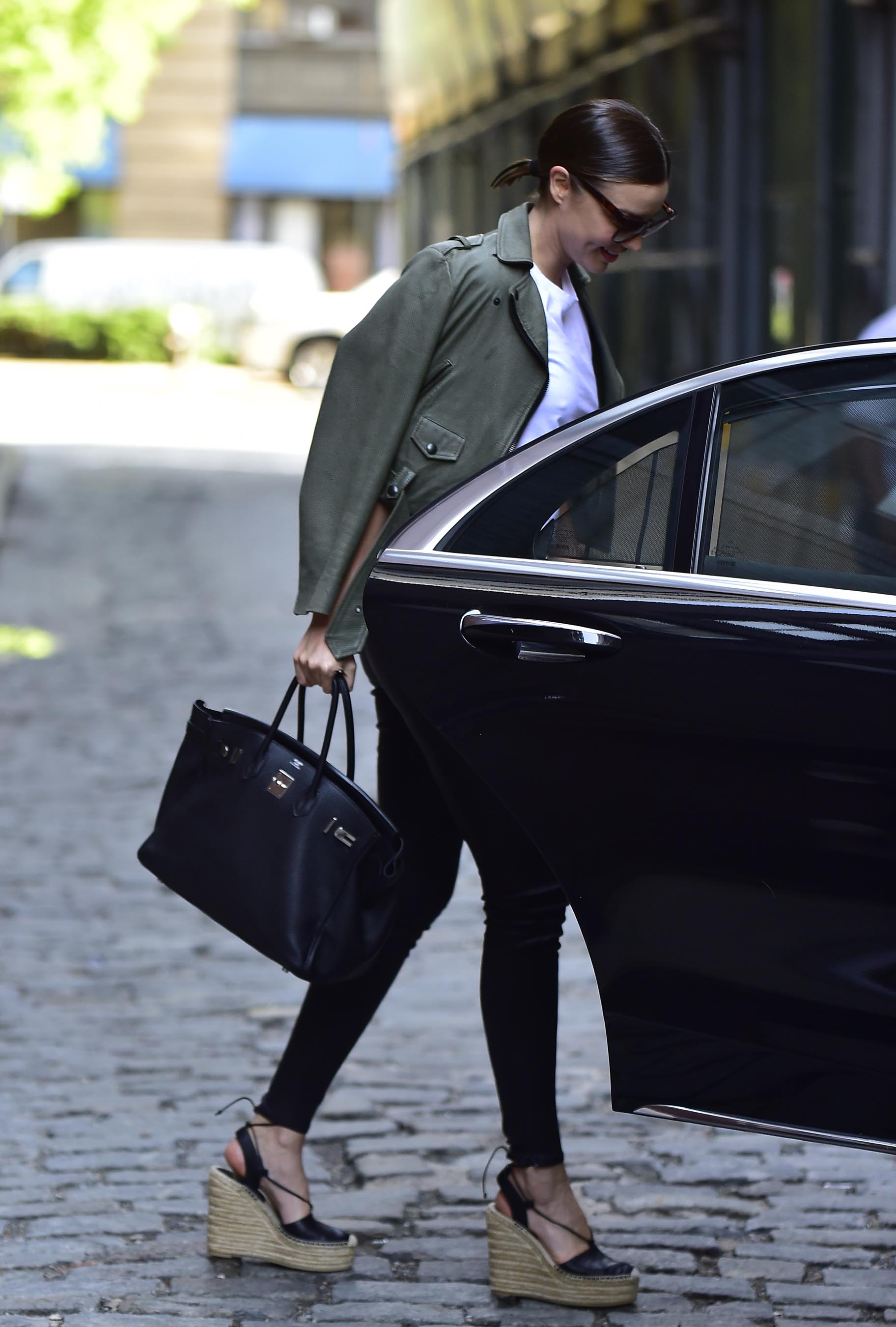 Miranda Kerr out in NYC