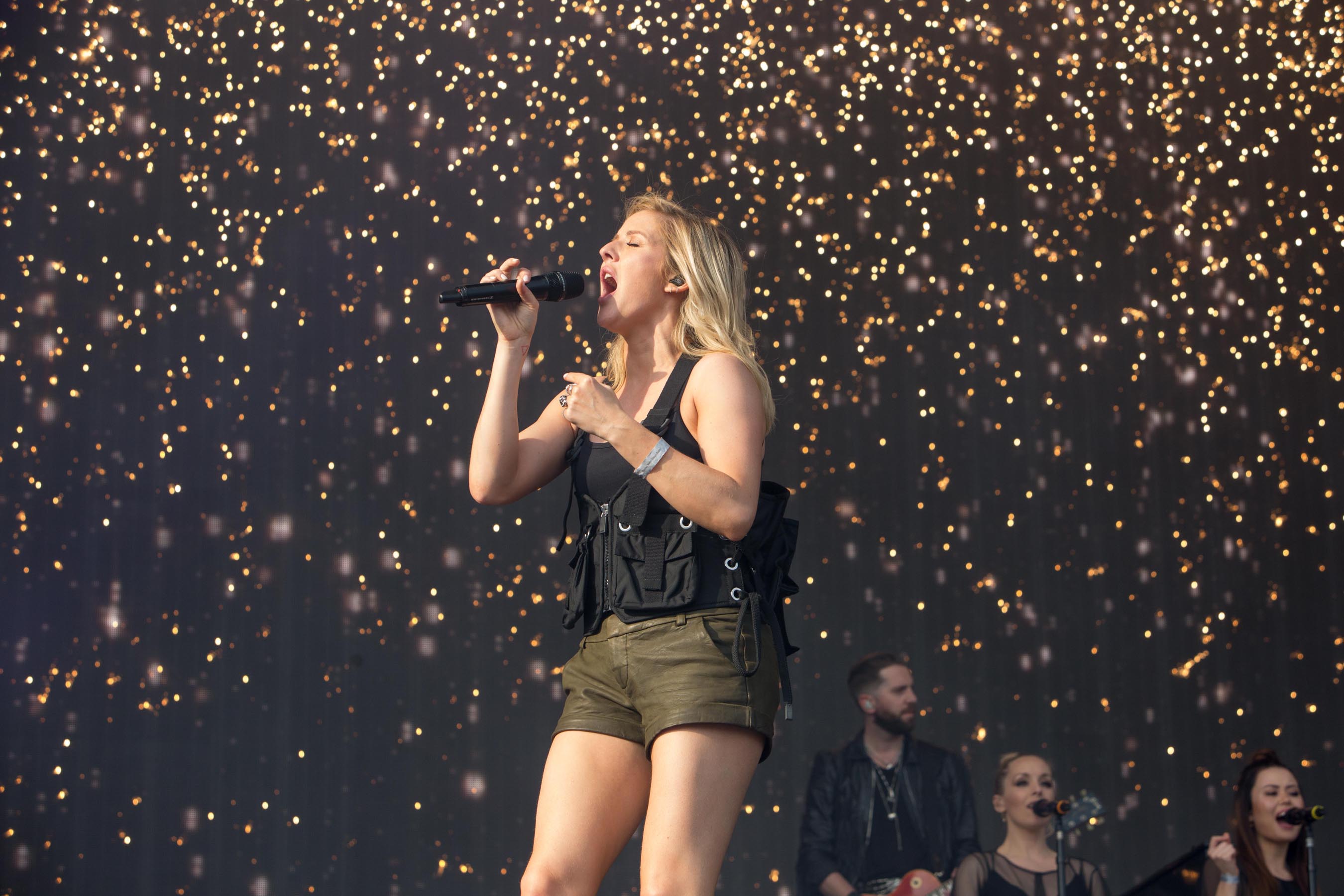 Ellie Goulding performing at Radio 1’s Big Weekend