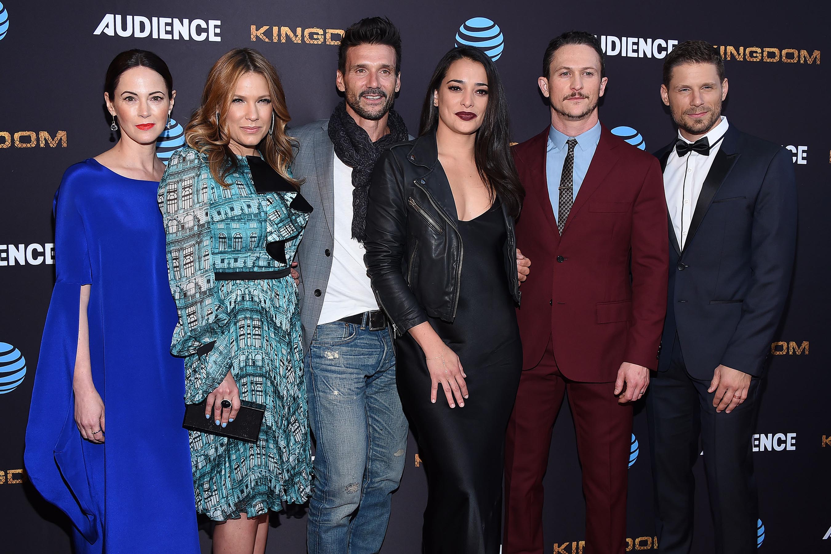 Natalie Martinez attends Kingdom premiere