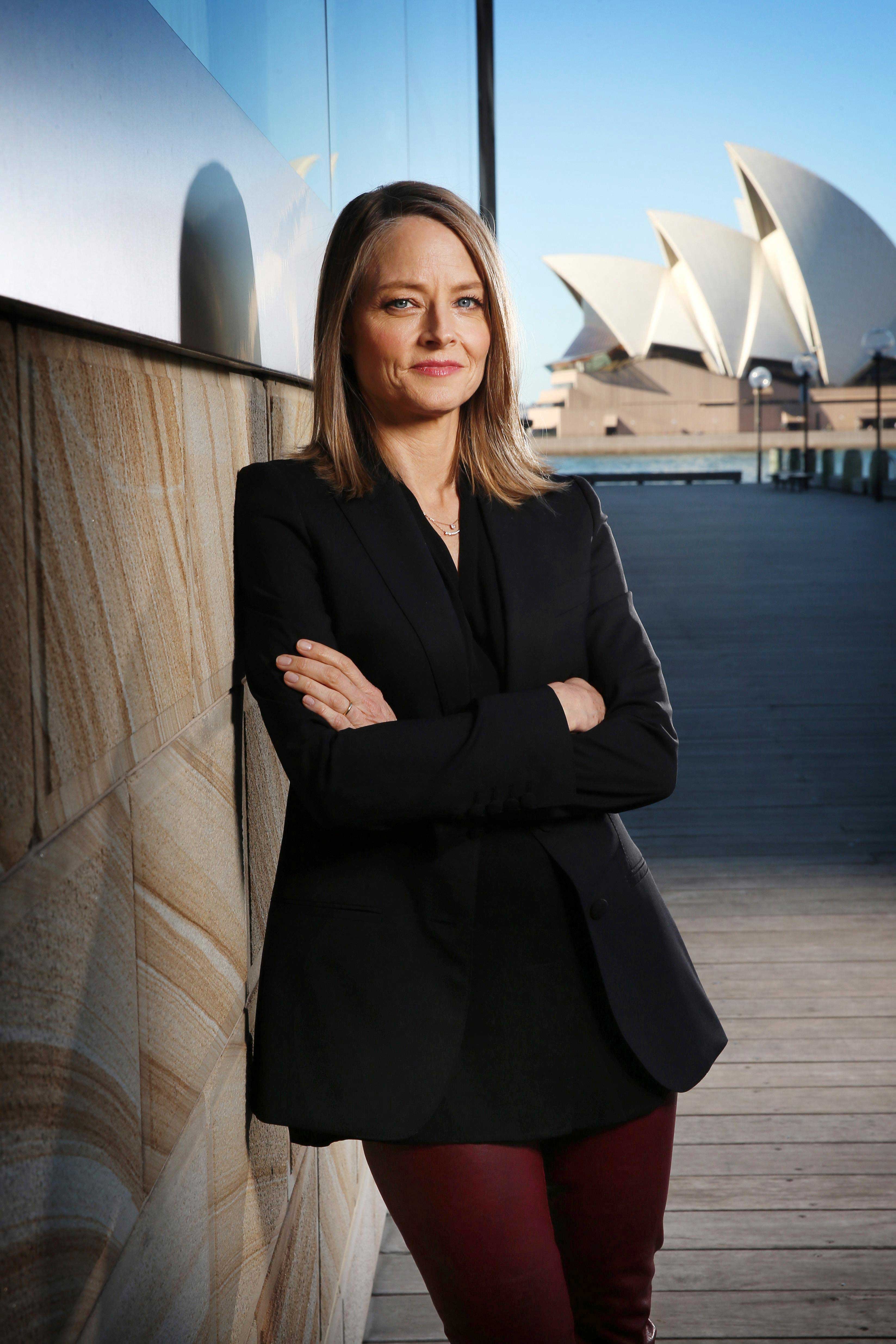 Jodie Foster photocall for Money Monster