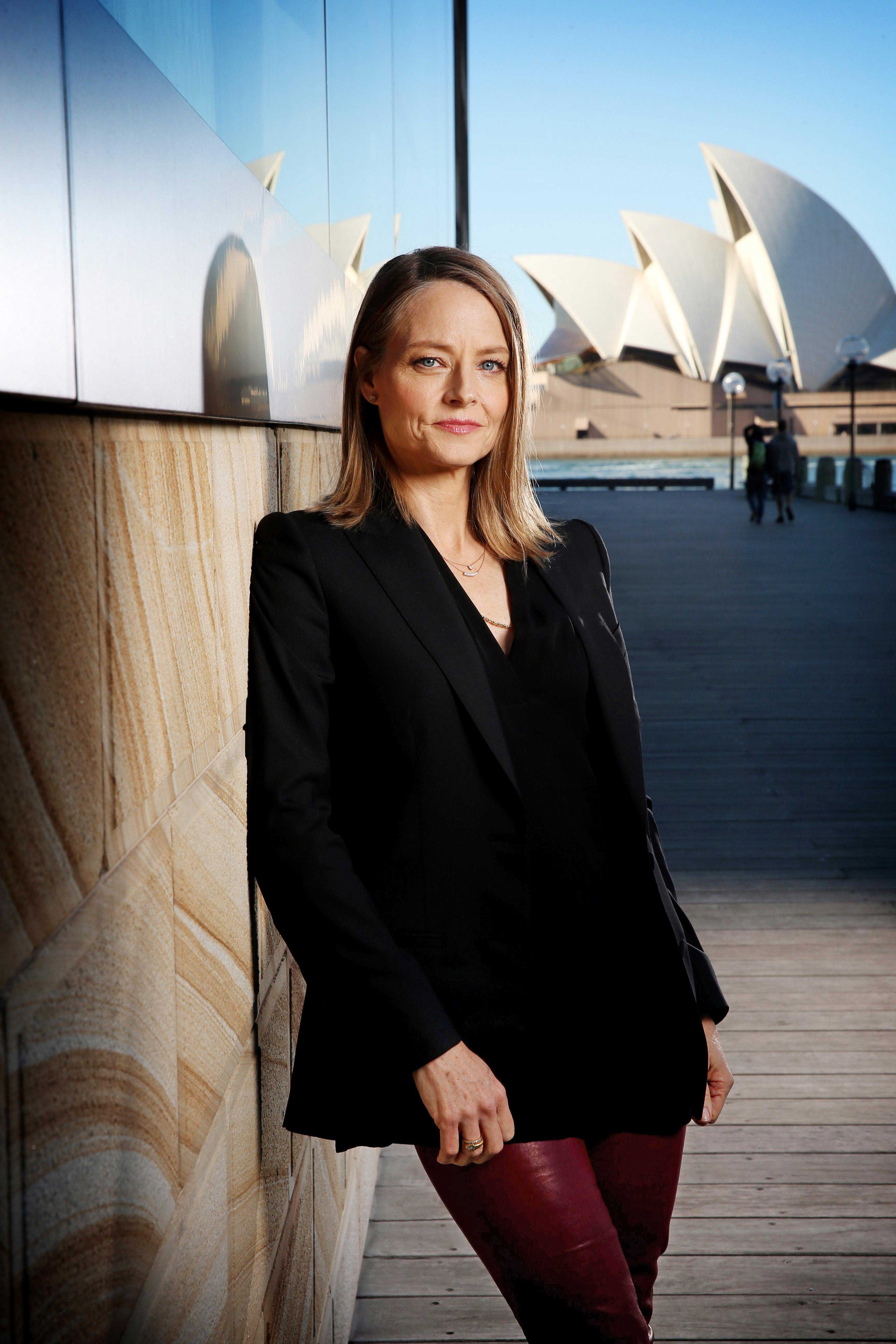 Jodie Foster photocall for Money Monster