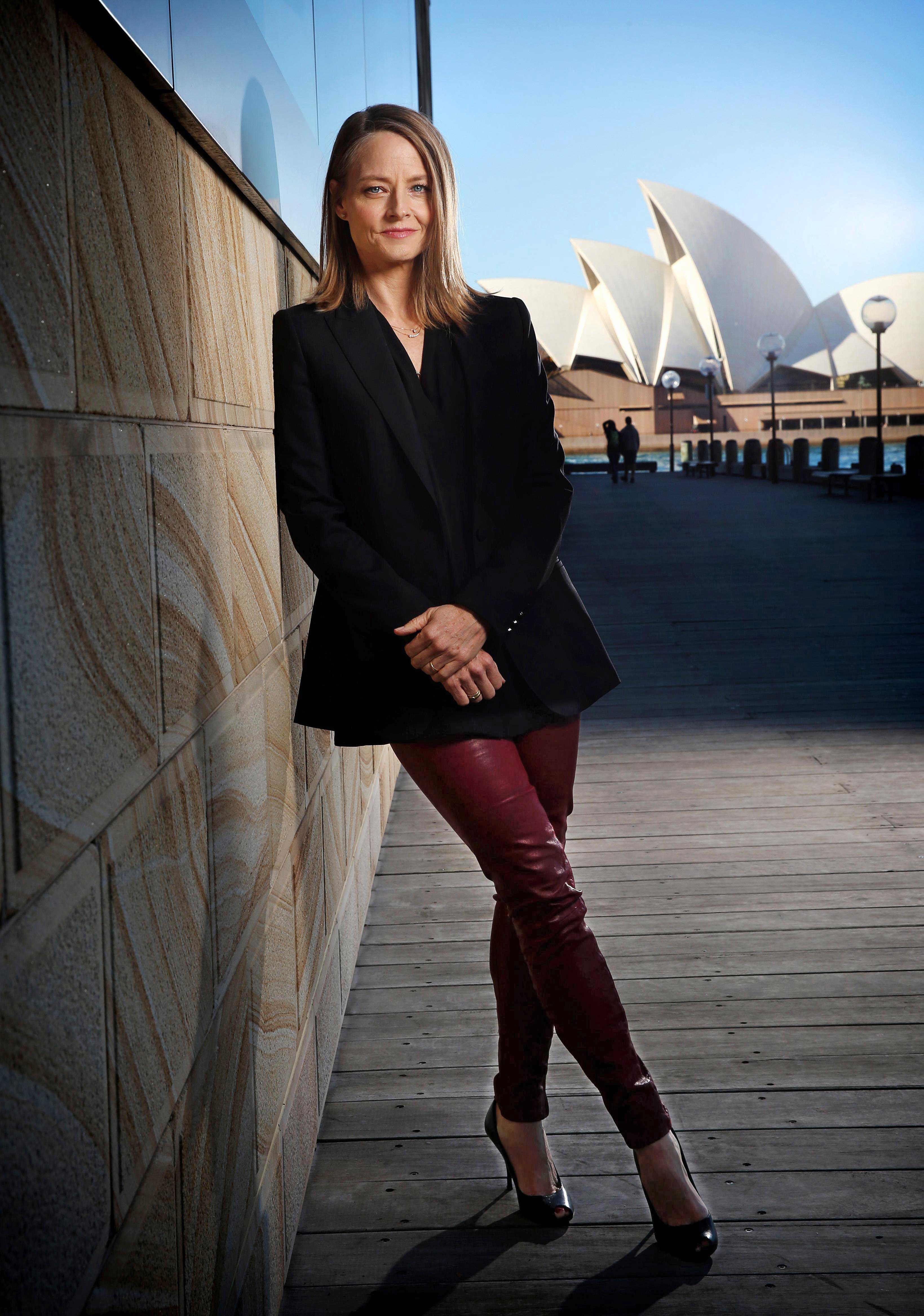 Jodie Foster photocall for Money Monster