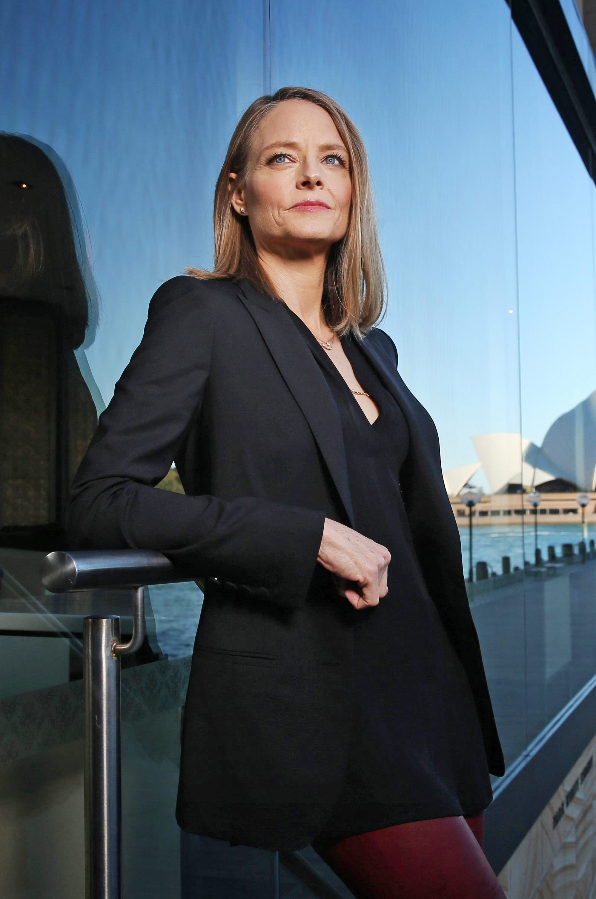 Jodie Foster photocall for Money Monster