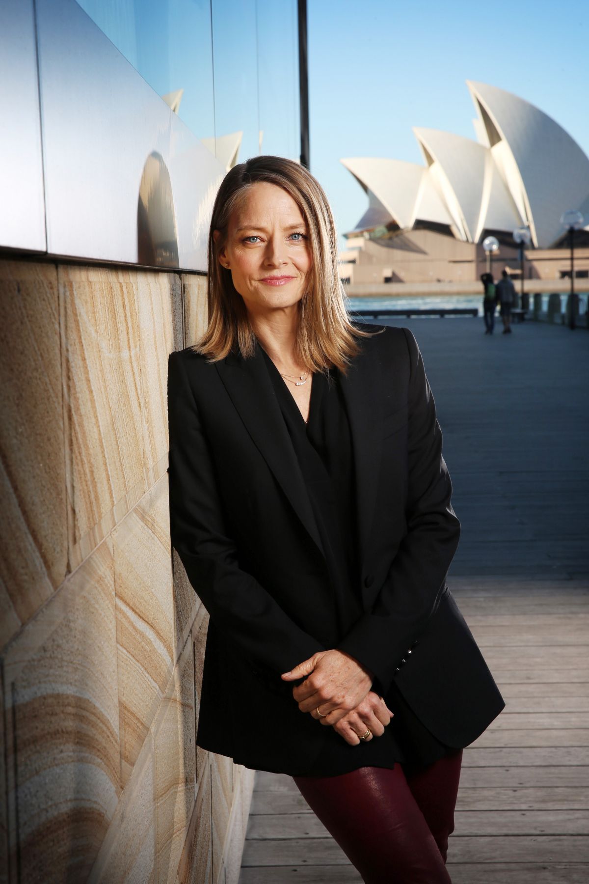 Jodie Foster photocall for Money Monster