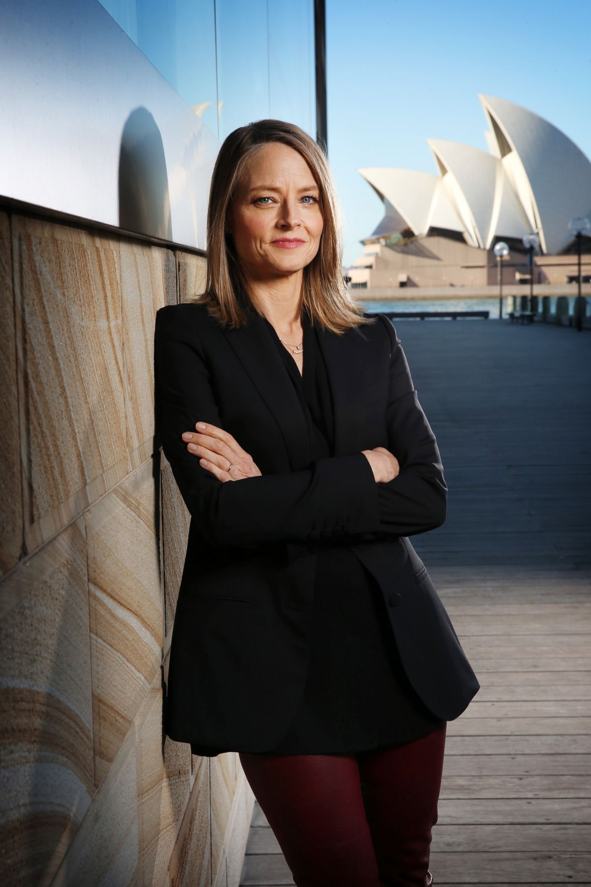 Jodie Foster photocall for Money Monster