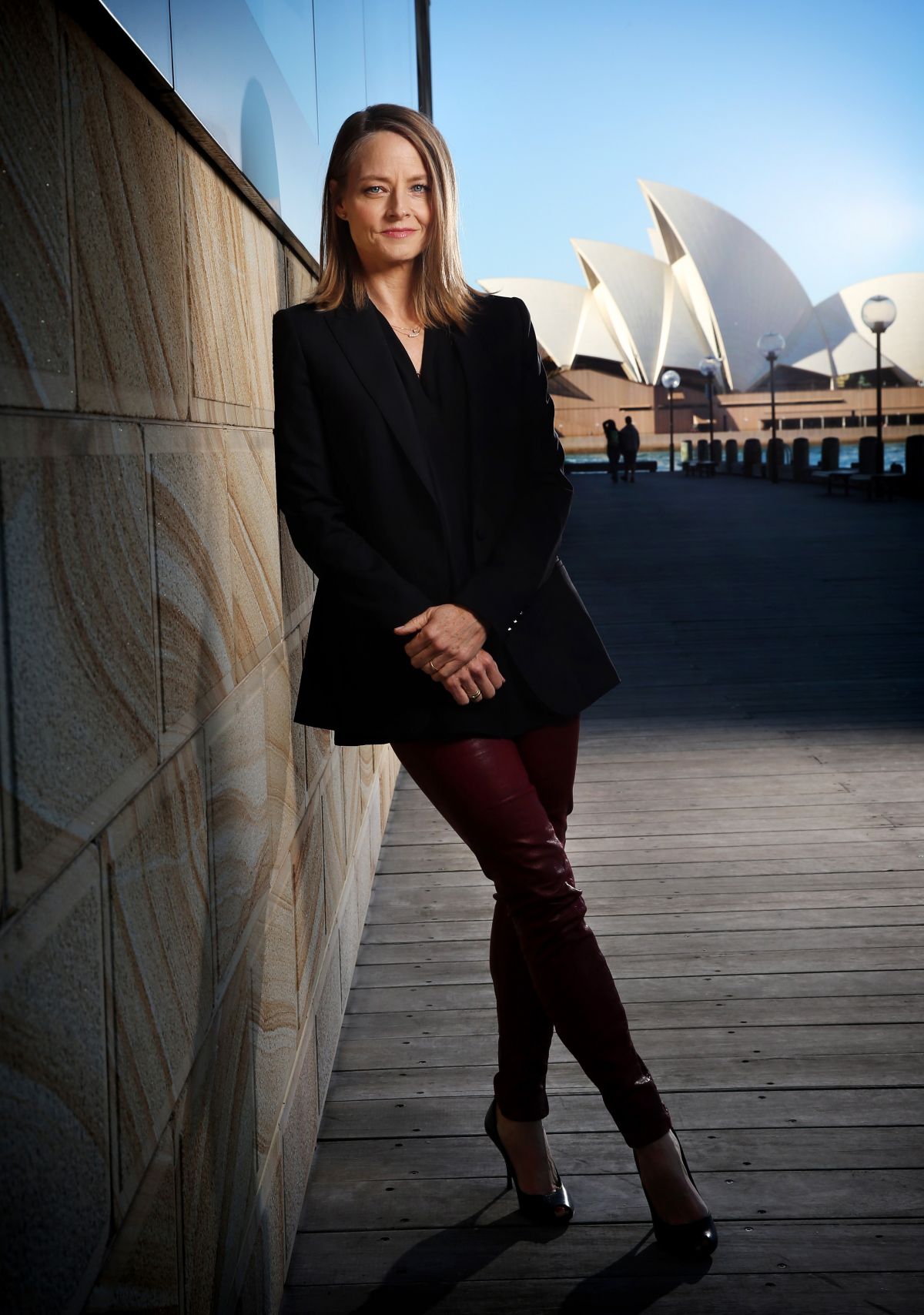 Jodie Foster photocall for Money Monster