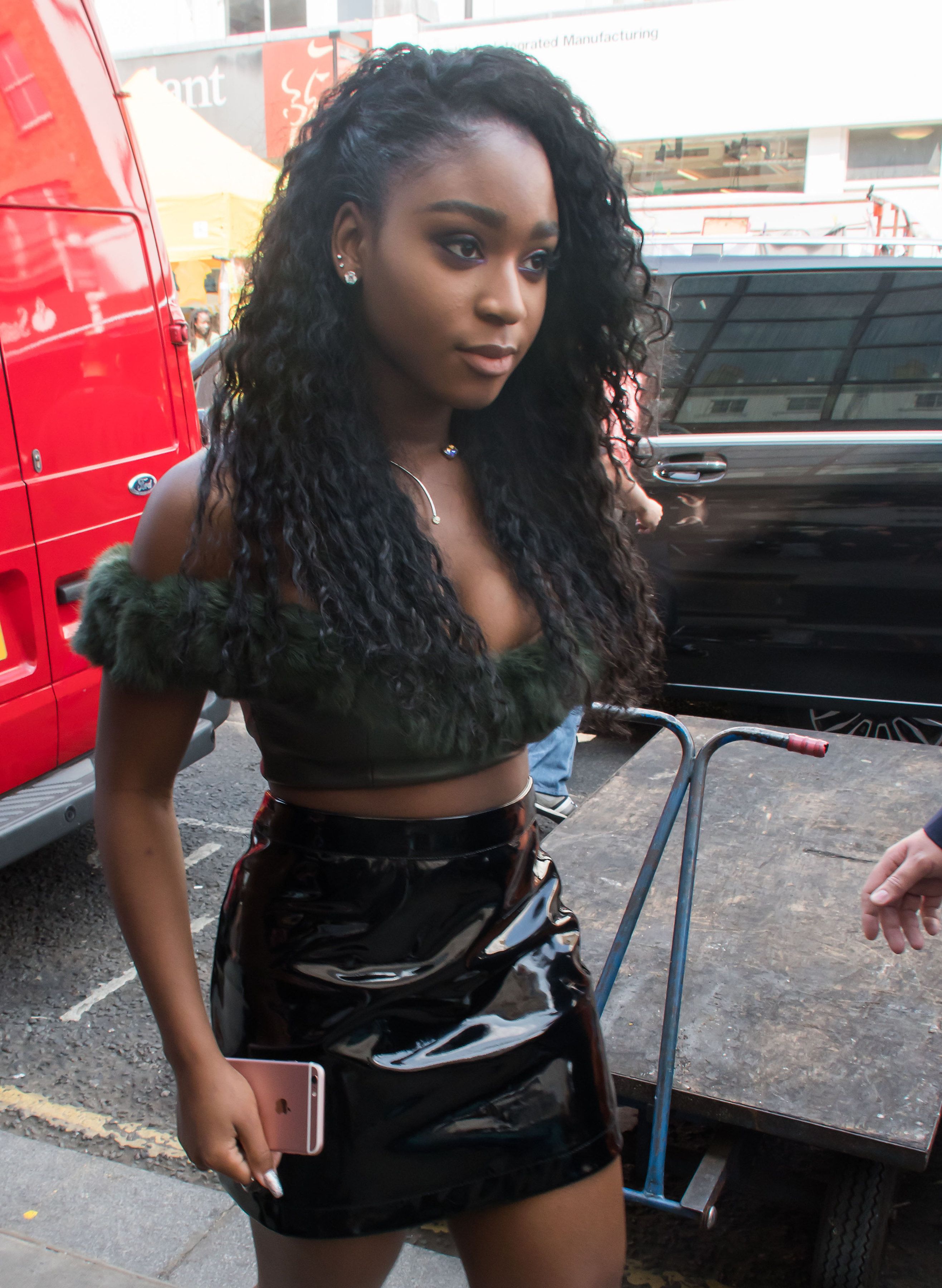 Normani Kordei arrives at the Electric Cinema