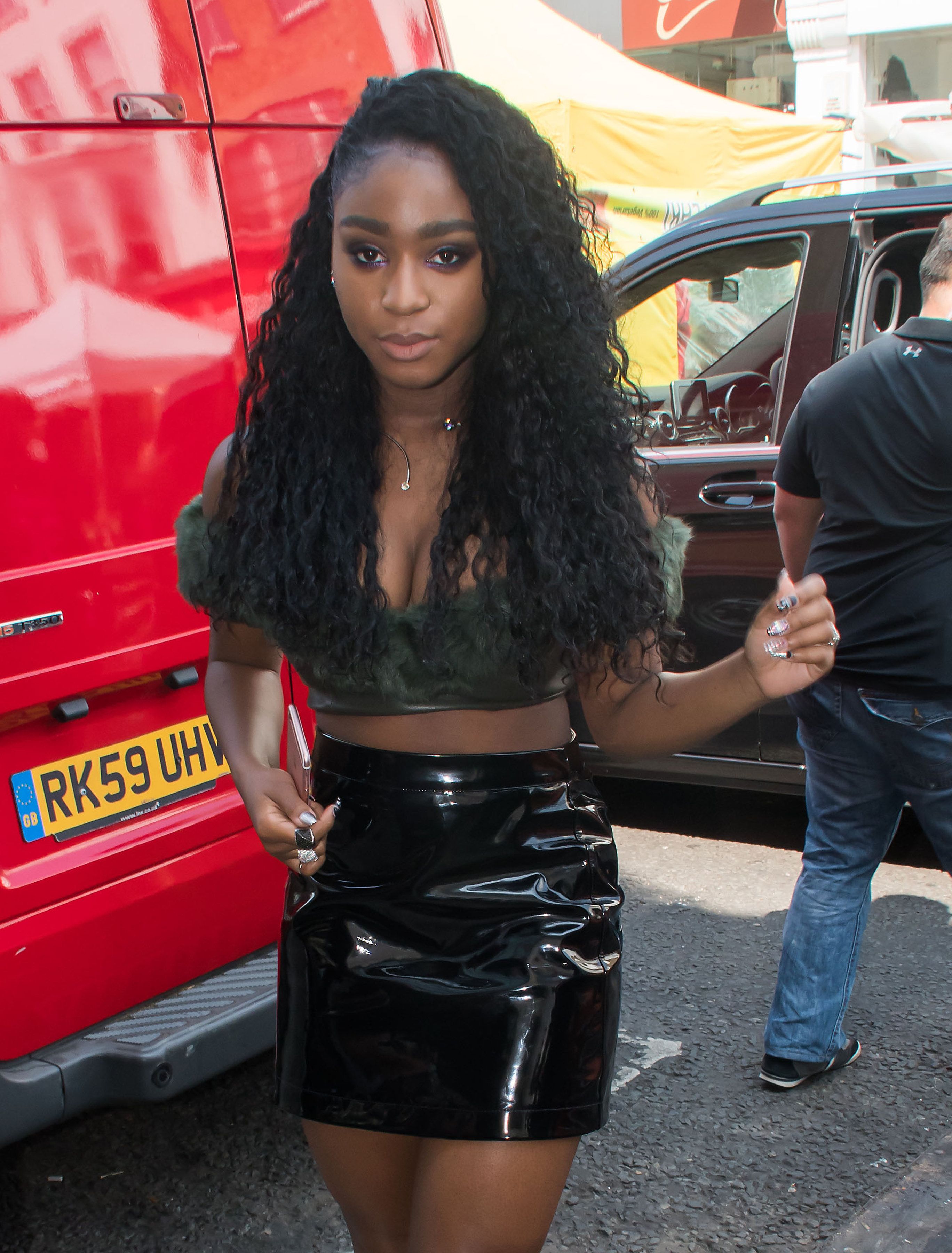 Normani Kordei arrives at the Electric Cinema