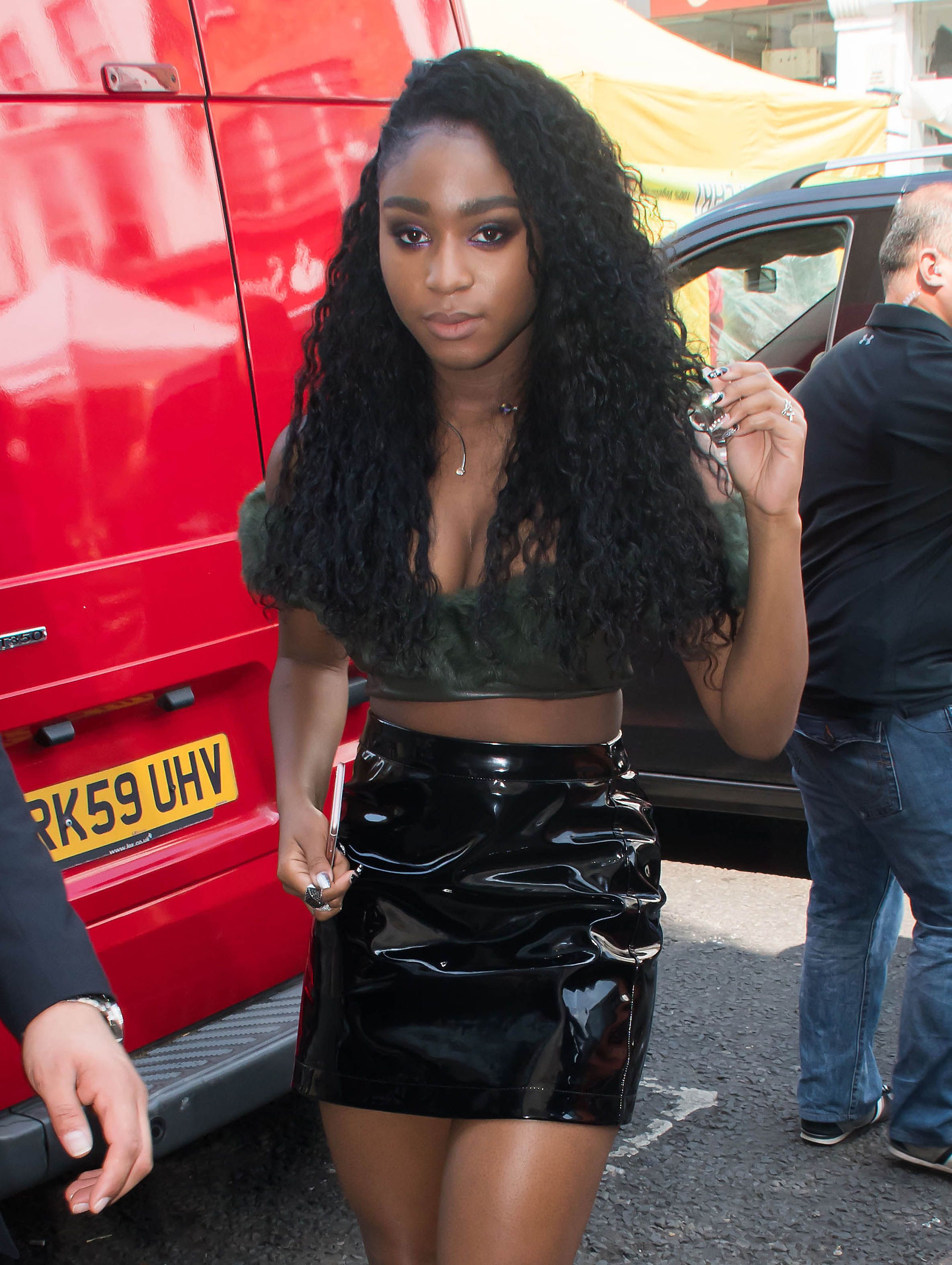 Normani Kordei arrives at the Electric Cinema