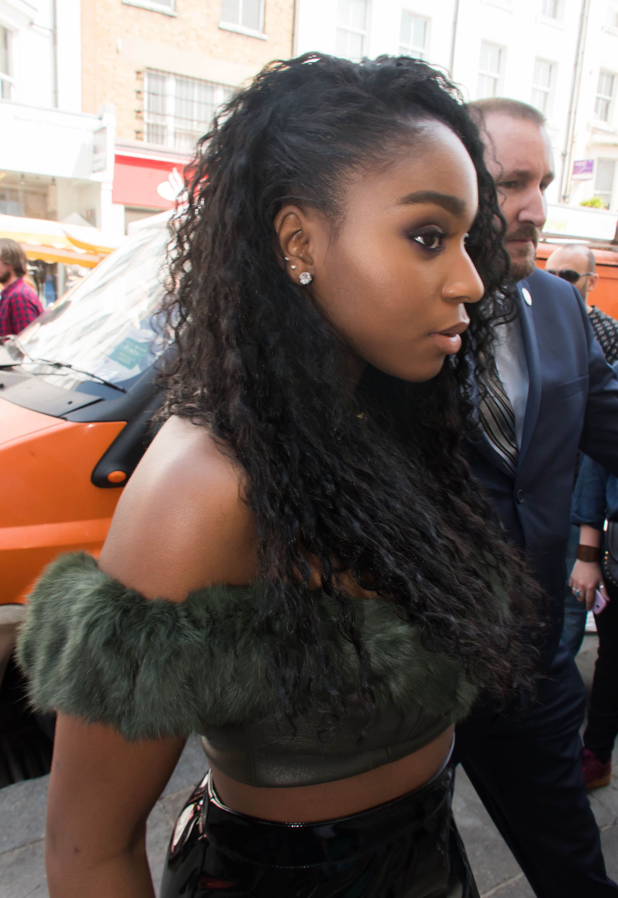 Normani Kordei arrives at the Electric Cinema