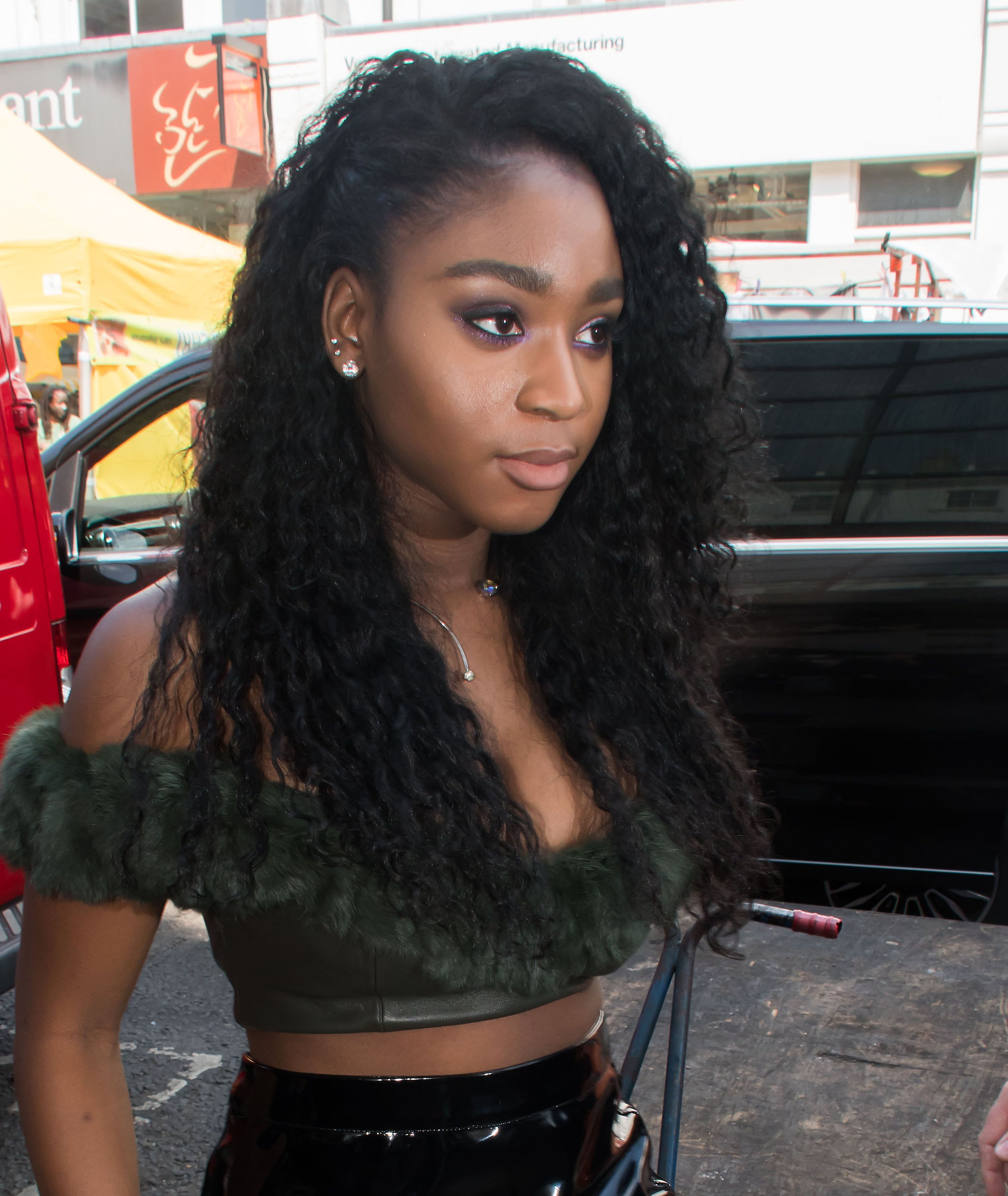 Normani Kordei arrives at the Electric Cinema