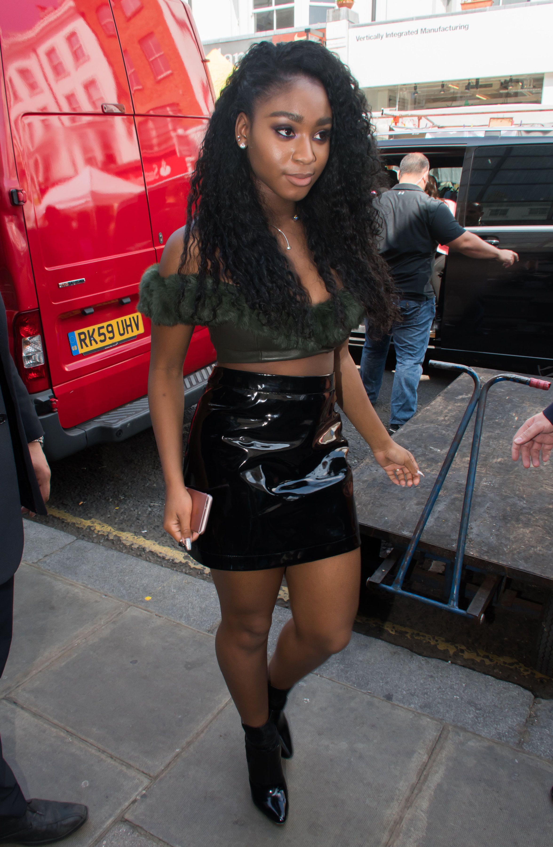 Normani Kordei arrives at the Electric Cinema