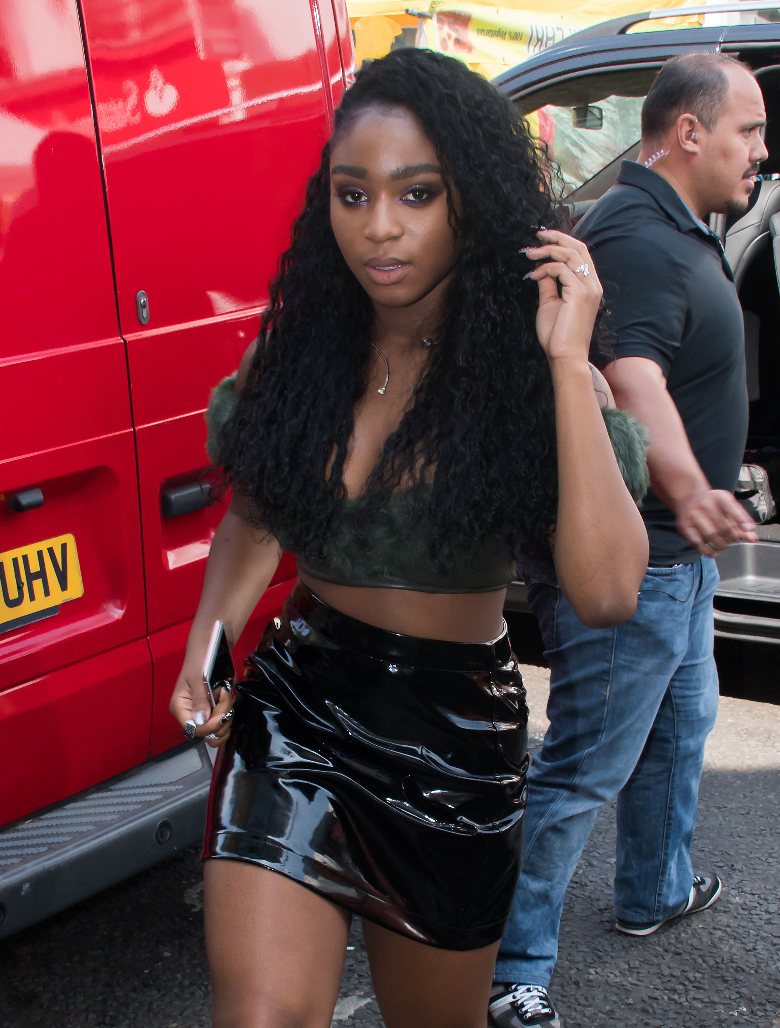 Normani Kordei arrives at the Electric Cinema