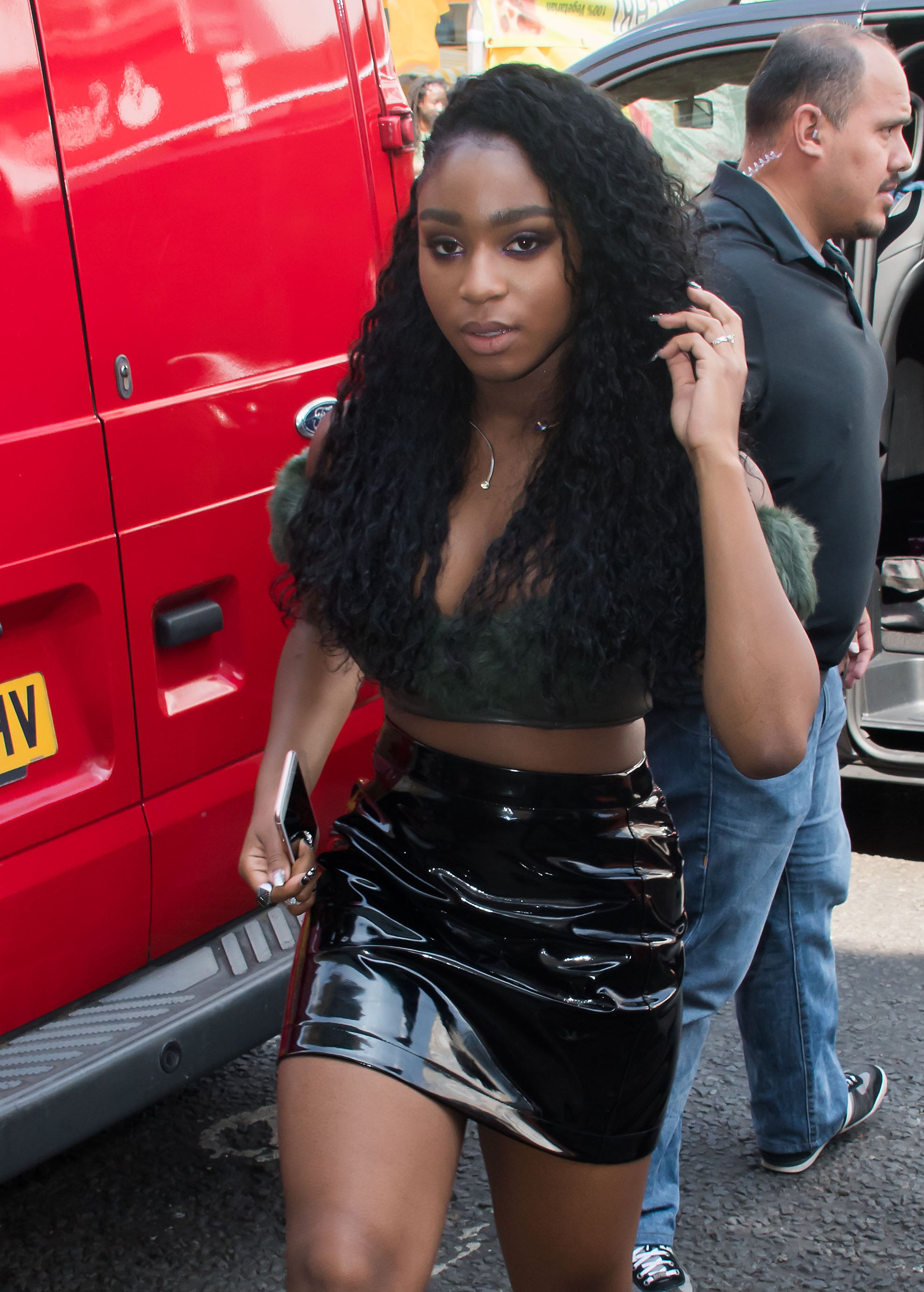 Normani Kordei arrives at the Electric Cinema