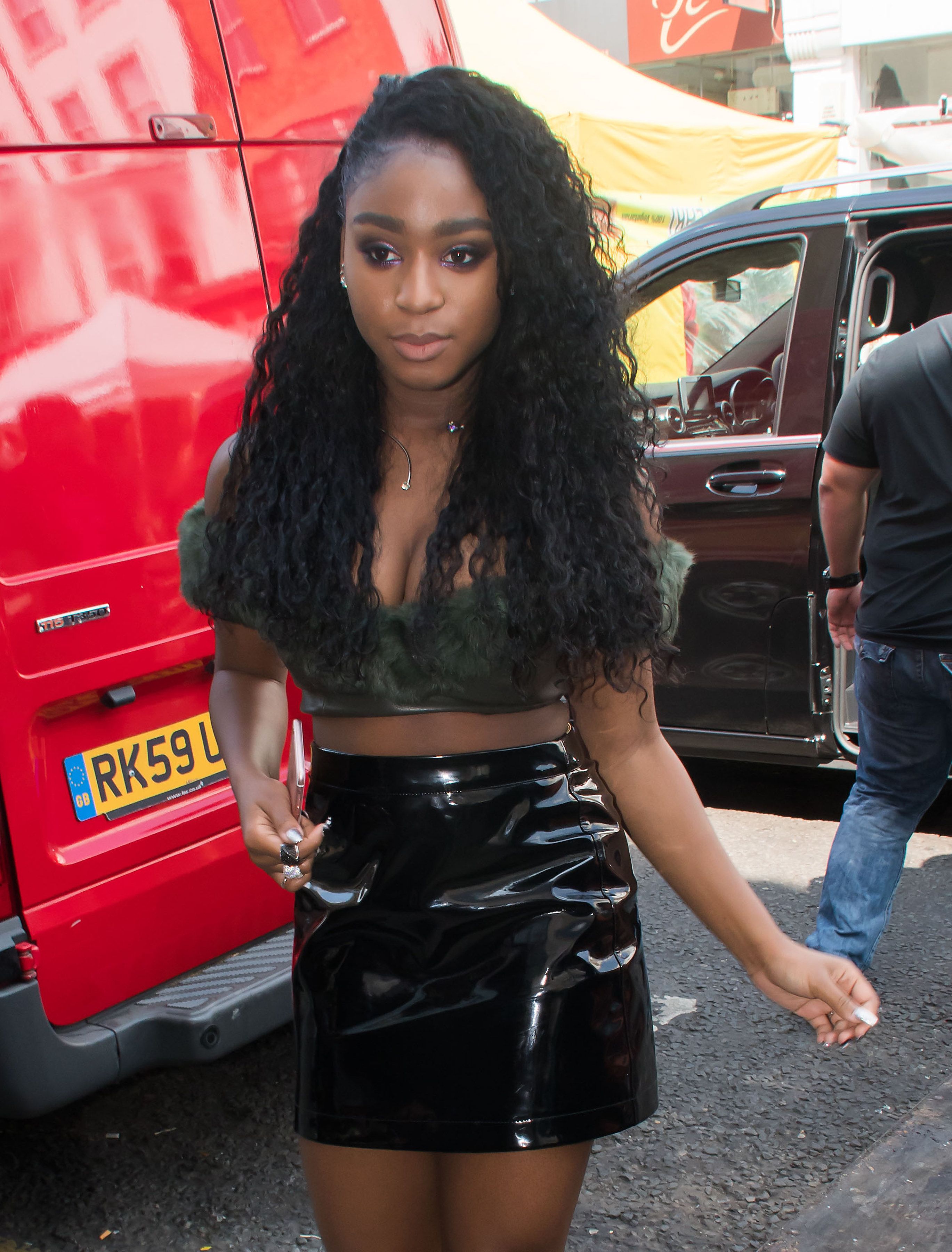 Normani Kordei arrives at the Electric Cinema