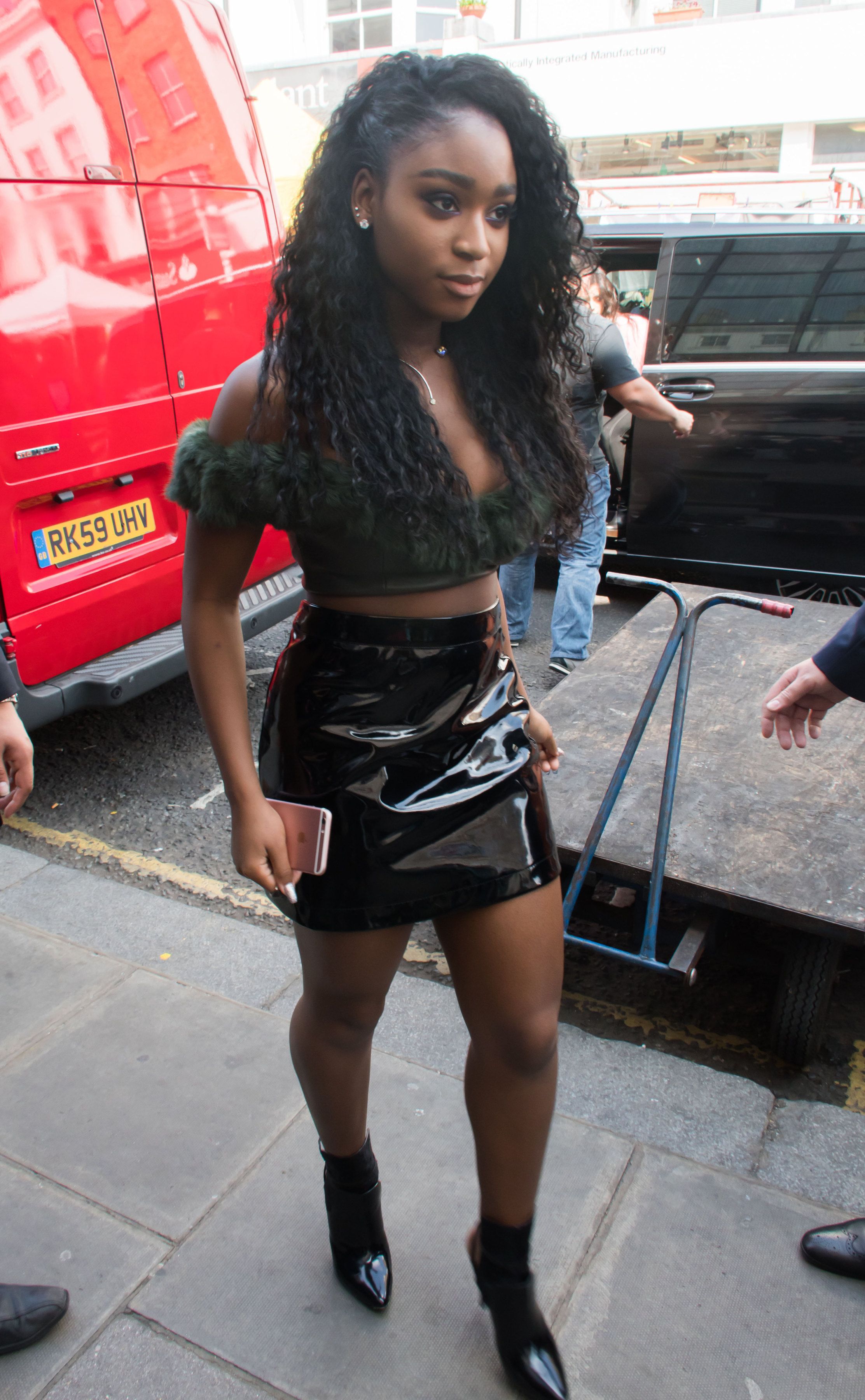 Normani Kordei arrives at the Electric Cinema